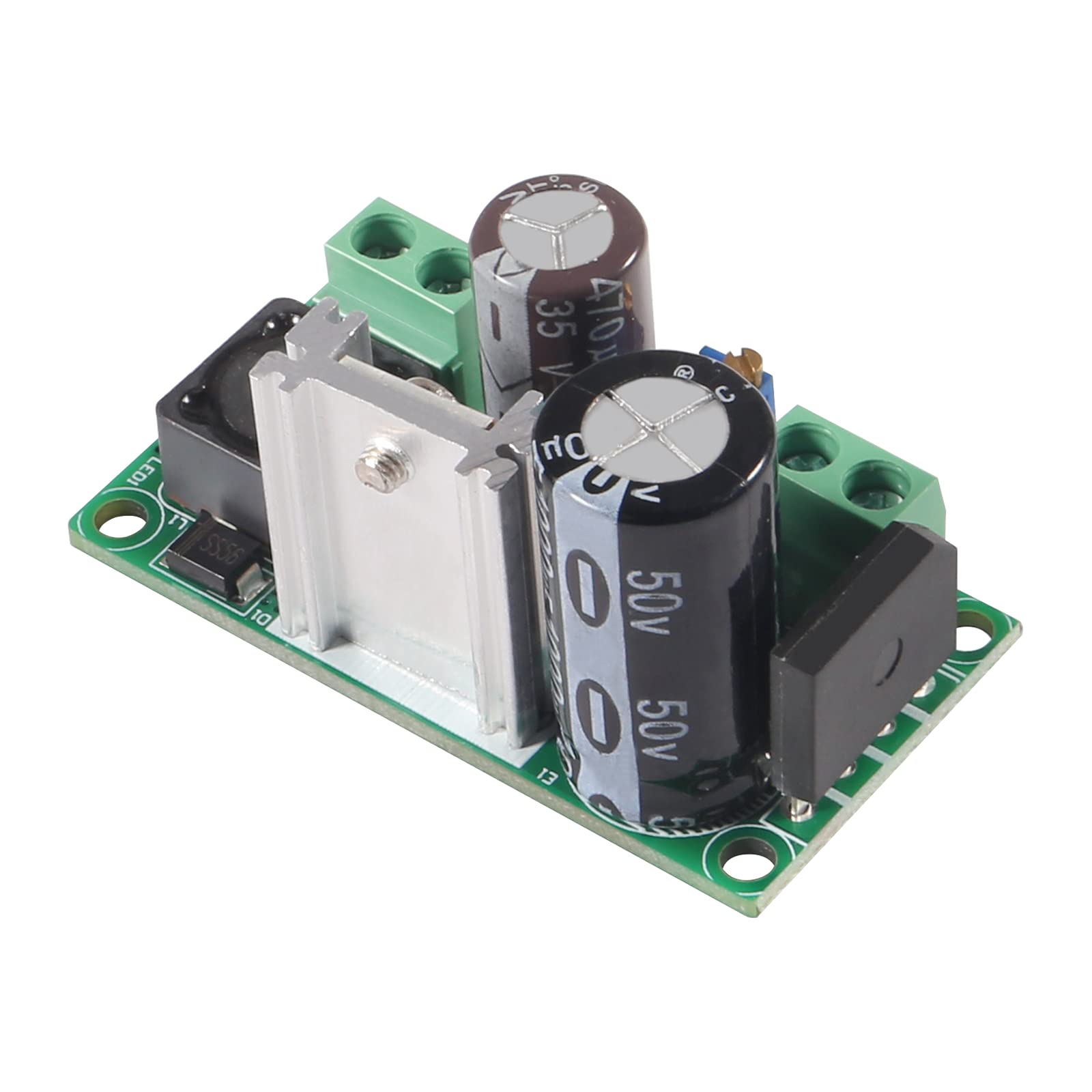 Aitrip 4Pcs Ac/Dc To Dc Step Down Buck Converter Ac 5 30V Dc 5 48V 24V 36V 48V To Dc 2.5 35V 12V Voltage Regulator Board 2A Adju
