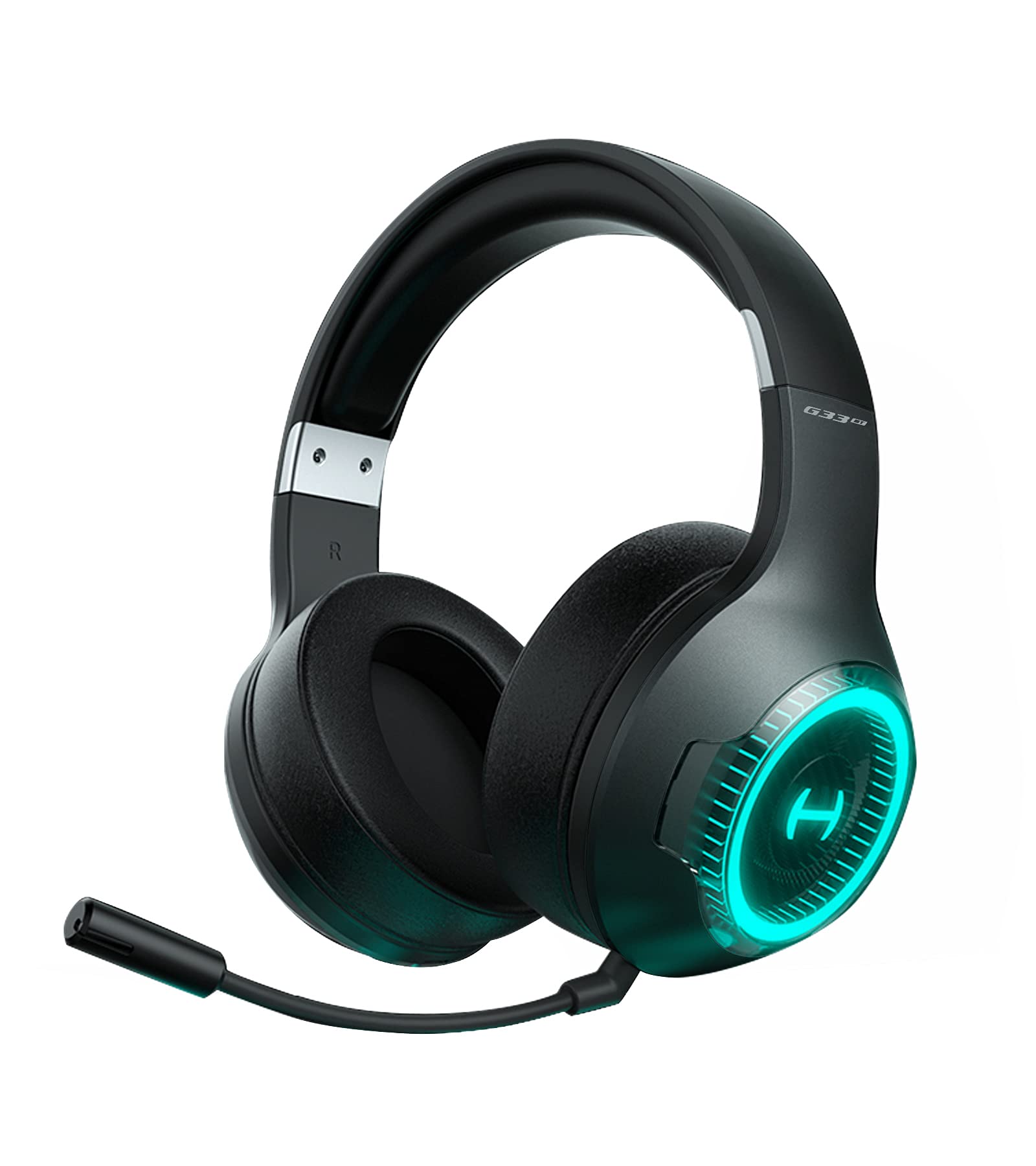 HECATE by Edifier G33BT Wireless Gaming Headset with Detachable Mic, Bluetooth Gaming Headphones for PC, PS5, PS4, Nintendo Swit