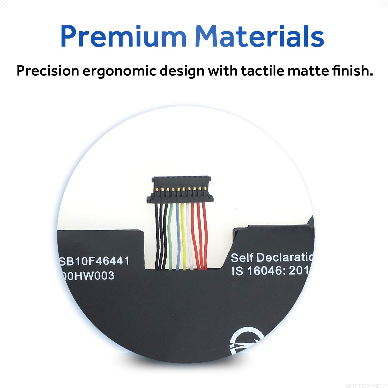 Batterymon 00Hw003 Battery For Lenovo Thinkpad X1 Carbon Gen 3 Series 2015 Laptop, P/N: 00Hw002 Sb10F46440 Sb10F46441 15.2V 50Wh