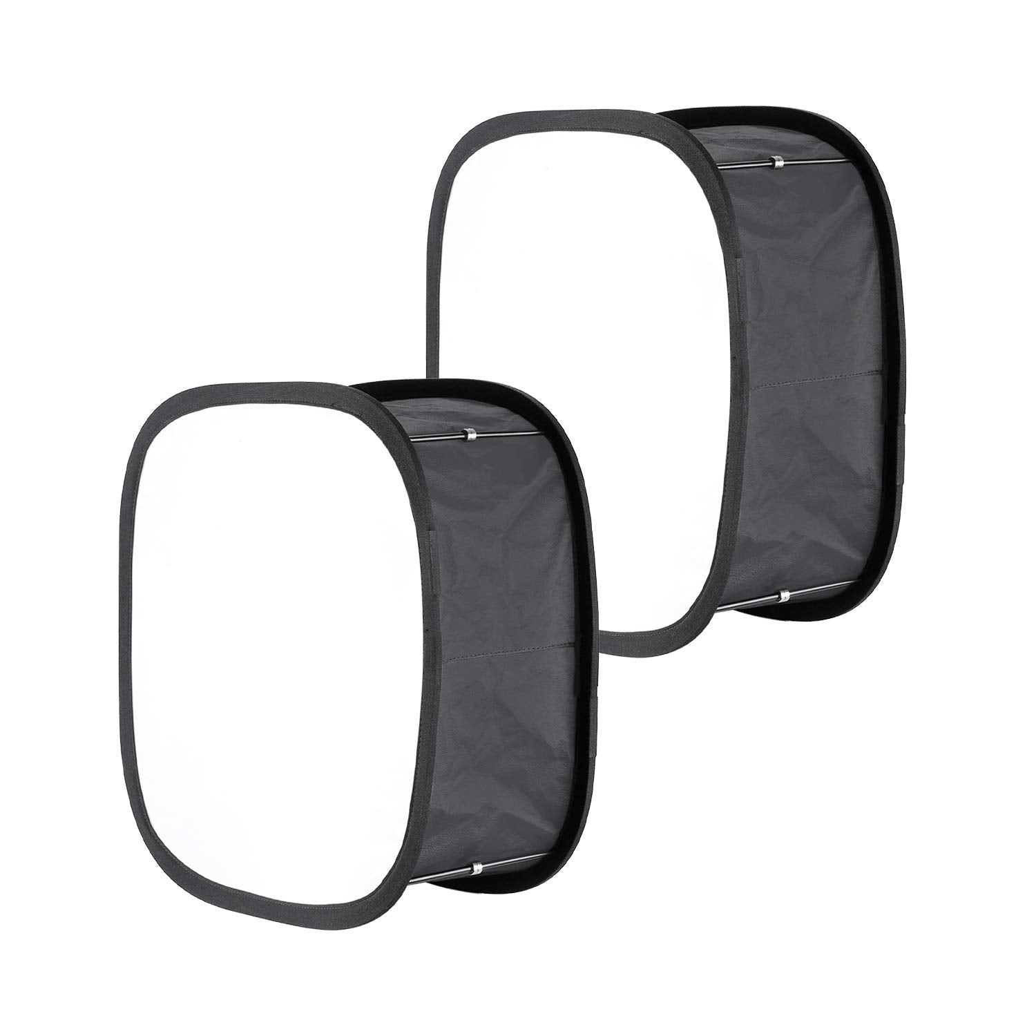 Neewer 2 Packs Led Light Panel Softbox For 660 Led Panel: 9.25X9.25 Inches Opening, Foldable Light Diffuser With Strap Attachmen