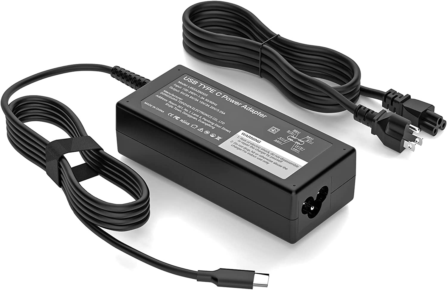 65W Usb C Laptop Charger Fit For Lenovo Ideapad 5 5 14Iil05 5 15Iil05 5 14Are05 5 14Itl05 5 15Itl05 5 14Alc05 5 15Alc05 Thinkpad