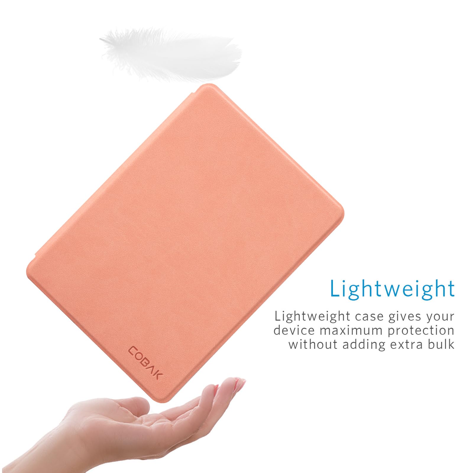 Cobak Case For Universal 6.8'' Ebook Readers   All New Pu Leather Cover With Auto Sleep Wake Feature For 6.8 Inch Touchscreen E