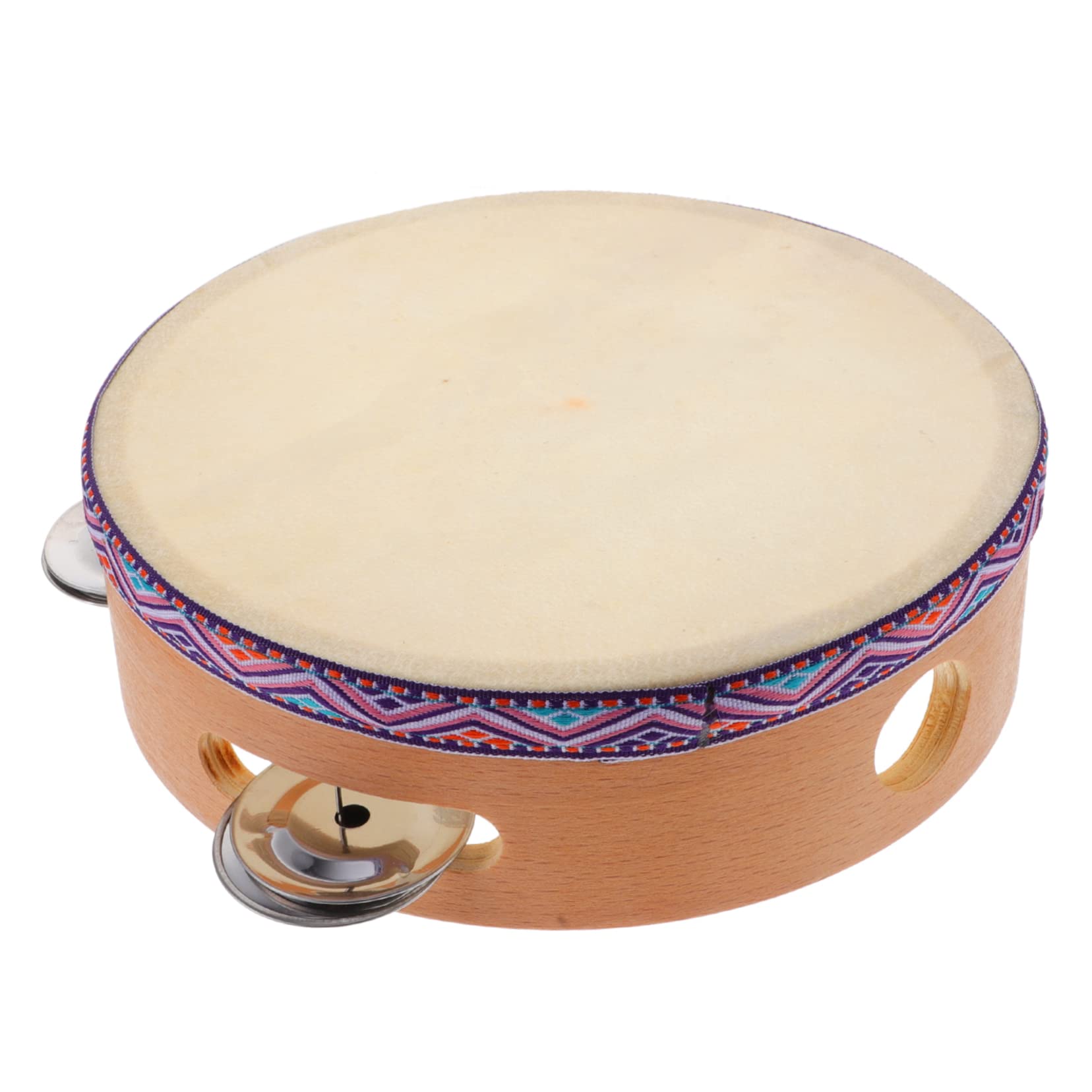 EXCLUZO Tambourine Panderetas Para Nios Child Sheepskin Toy