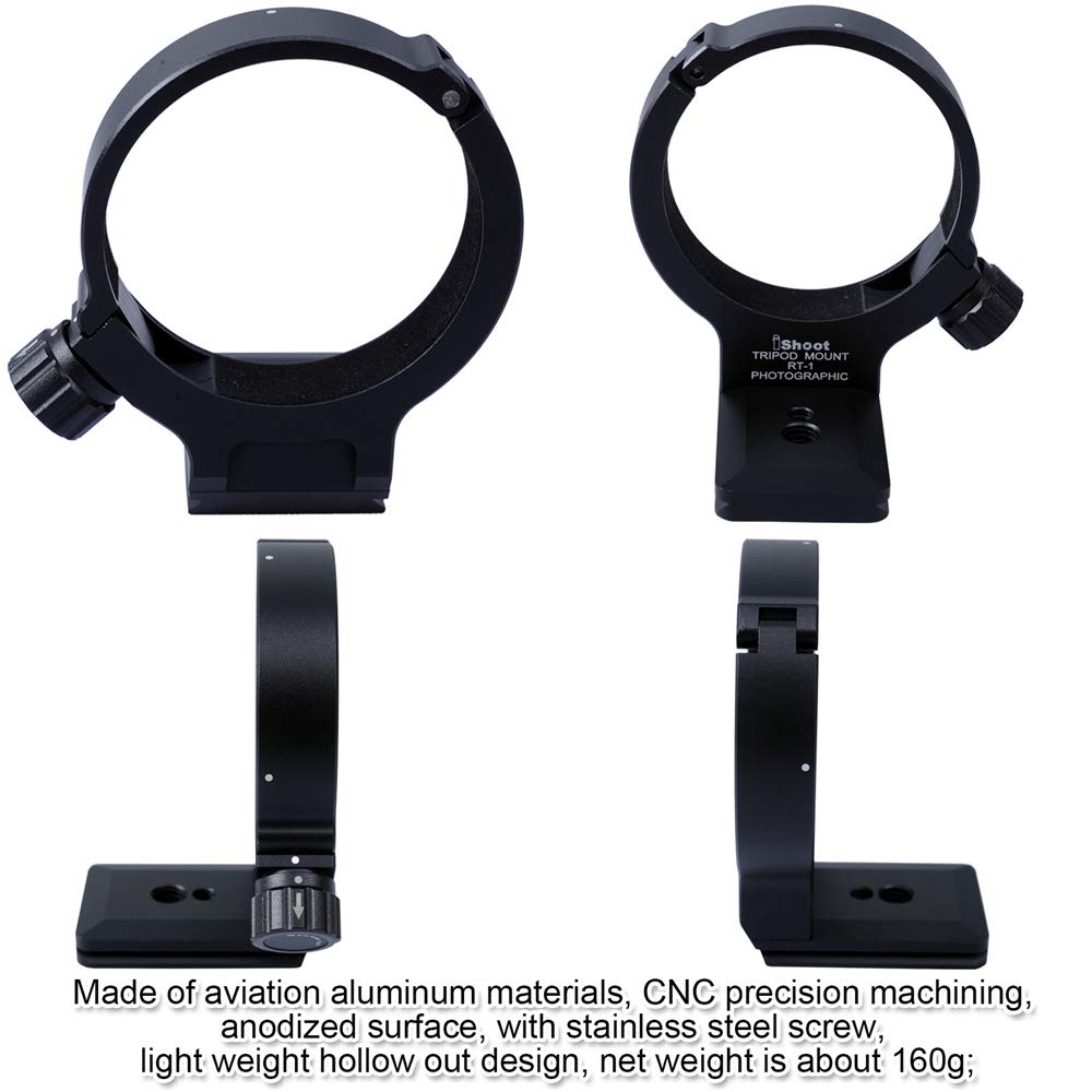 Lens Collar Support Tripod Mount Ring For Nikon Rt 1 Nikkor Af S 300Mm F/4E Pf Ed Vr And Af S 70 200Mm F/4G Ed Vr Bottom Quick R
