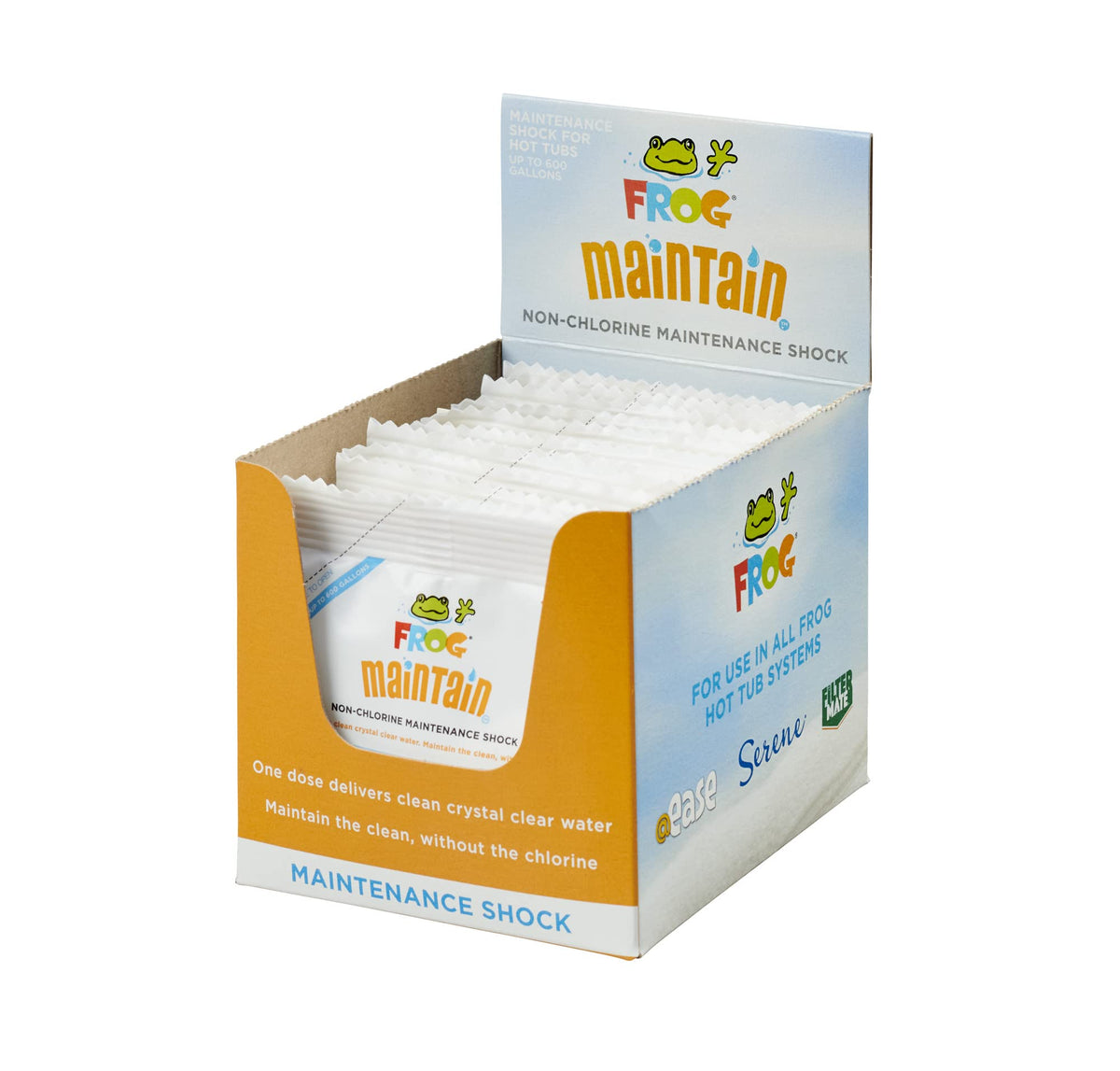Frog Maintaina Non Chlorine Shock Treatment For Hot Tubs 12 Pack