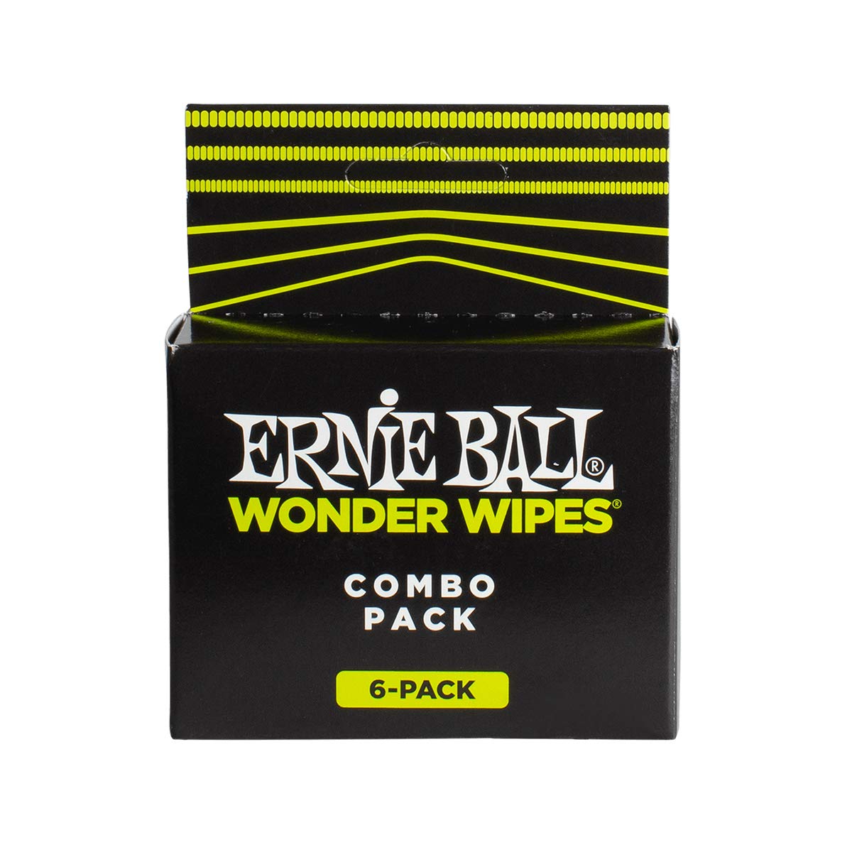 Ernie Ball Wonder Wipes Combo Pack, 6 Pack (P04279)
