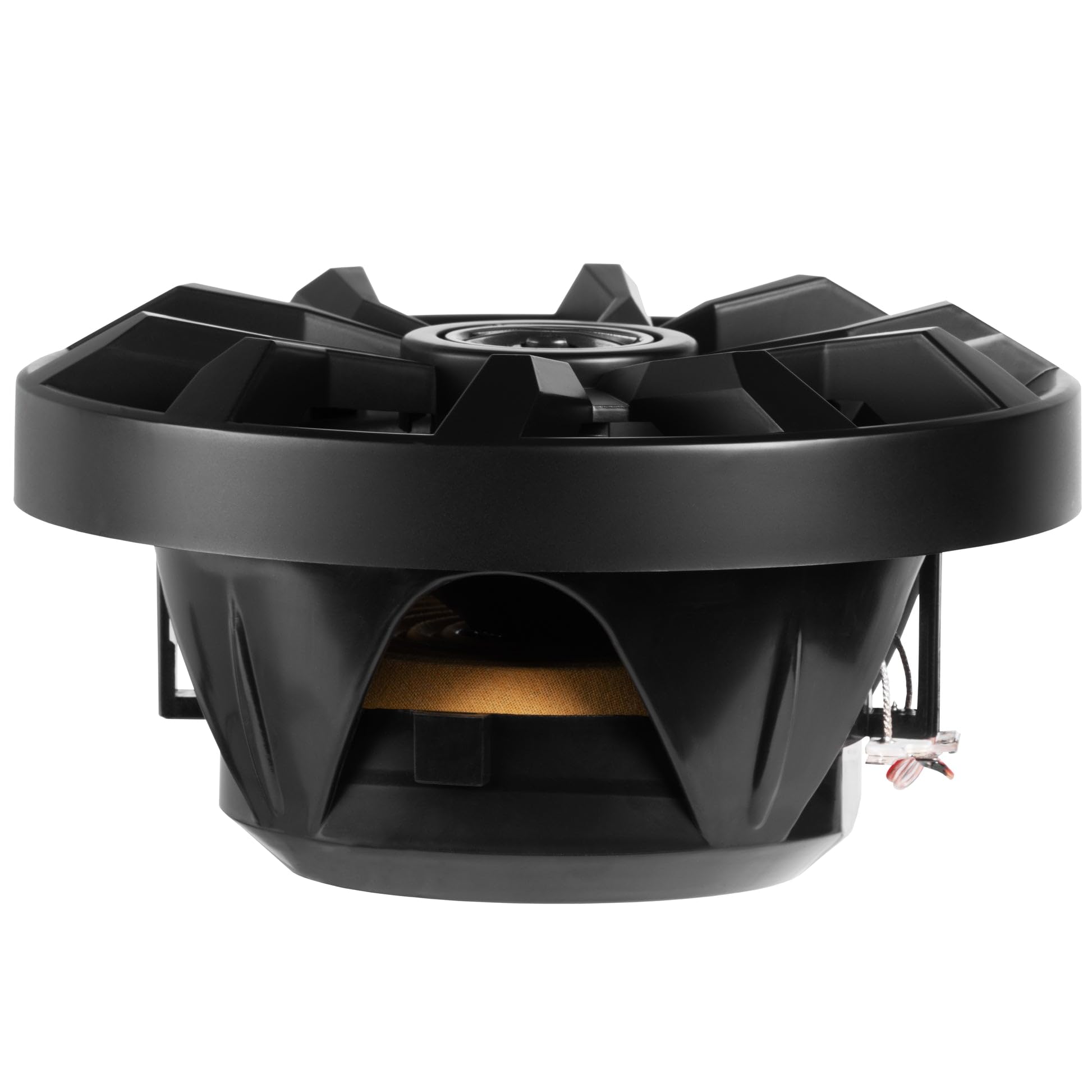 Belva Bbms65B 400W Peak (200W Rms) 6.5'' 2 Way Black Coaxial Marine Speakers For Boats/Atv/Utv/Sxs/Powersport