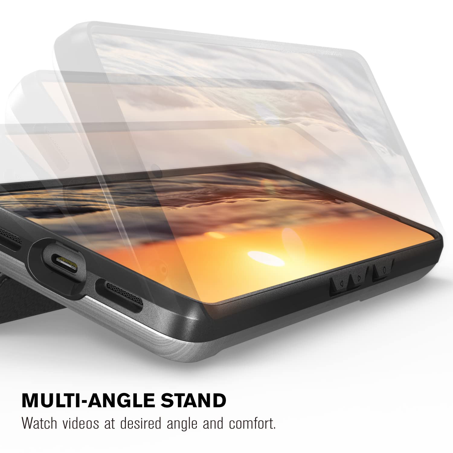 Vena Vcommute For Google Pixel 7 Pro Wallet Case, [Military Grade Drop Protection] (2022) Flip Leather Cover Slot Card Holder Wi