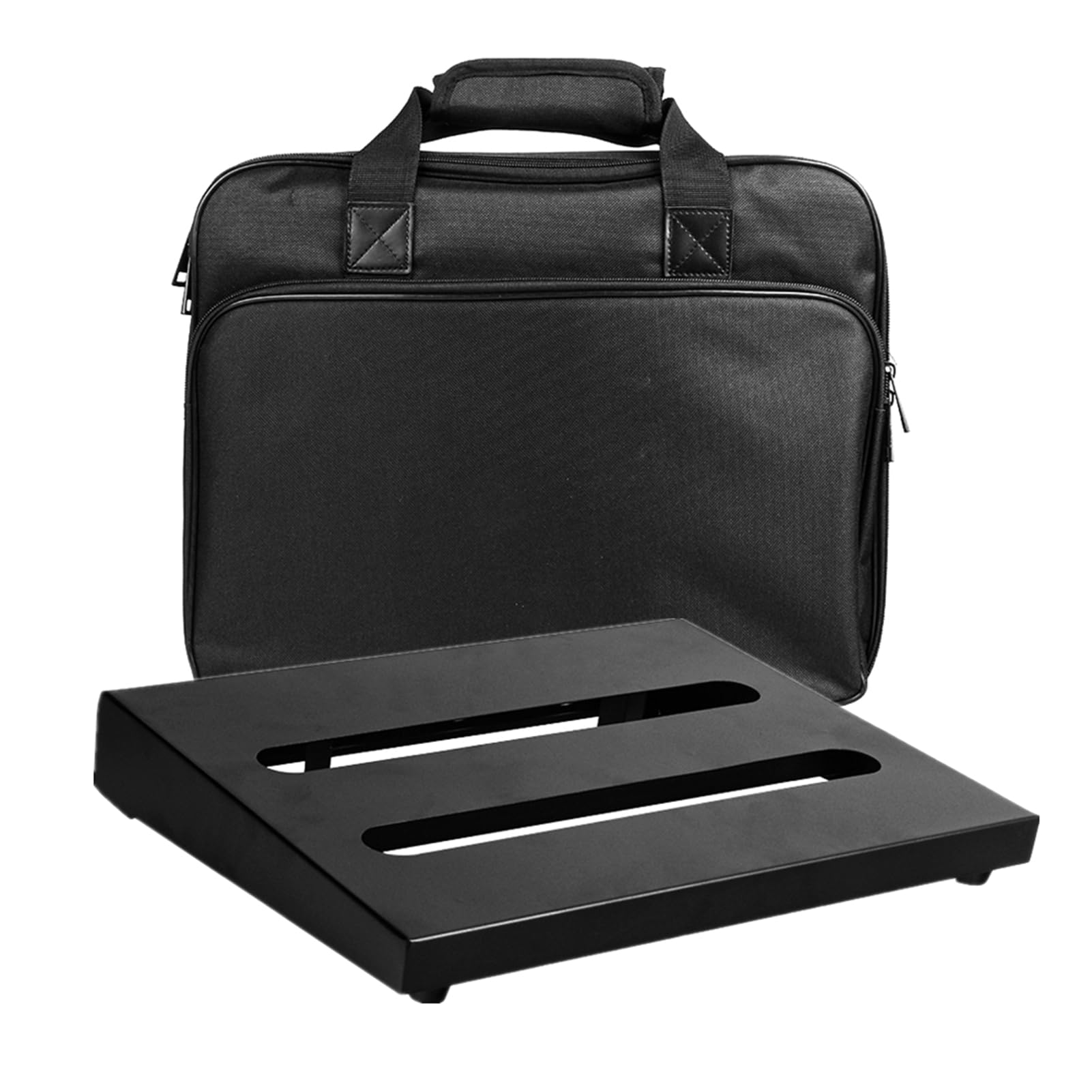 SOYAN Guitar Pedal Board 14  x 10.6  with Carry Bag (SPB-14)