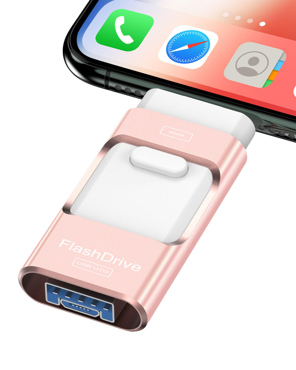 Flash Drive For Iphone 128Gb, Photo Stick Thumb Drive Usb Stick High Speed Transfer Usb Drives External Storage Memory Expansion