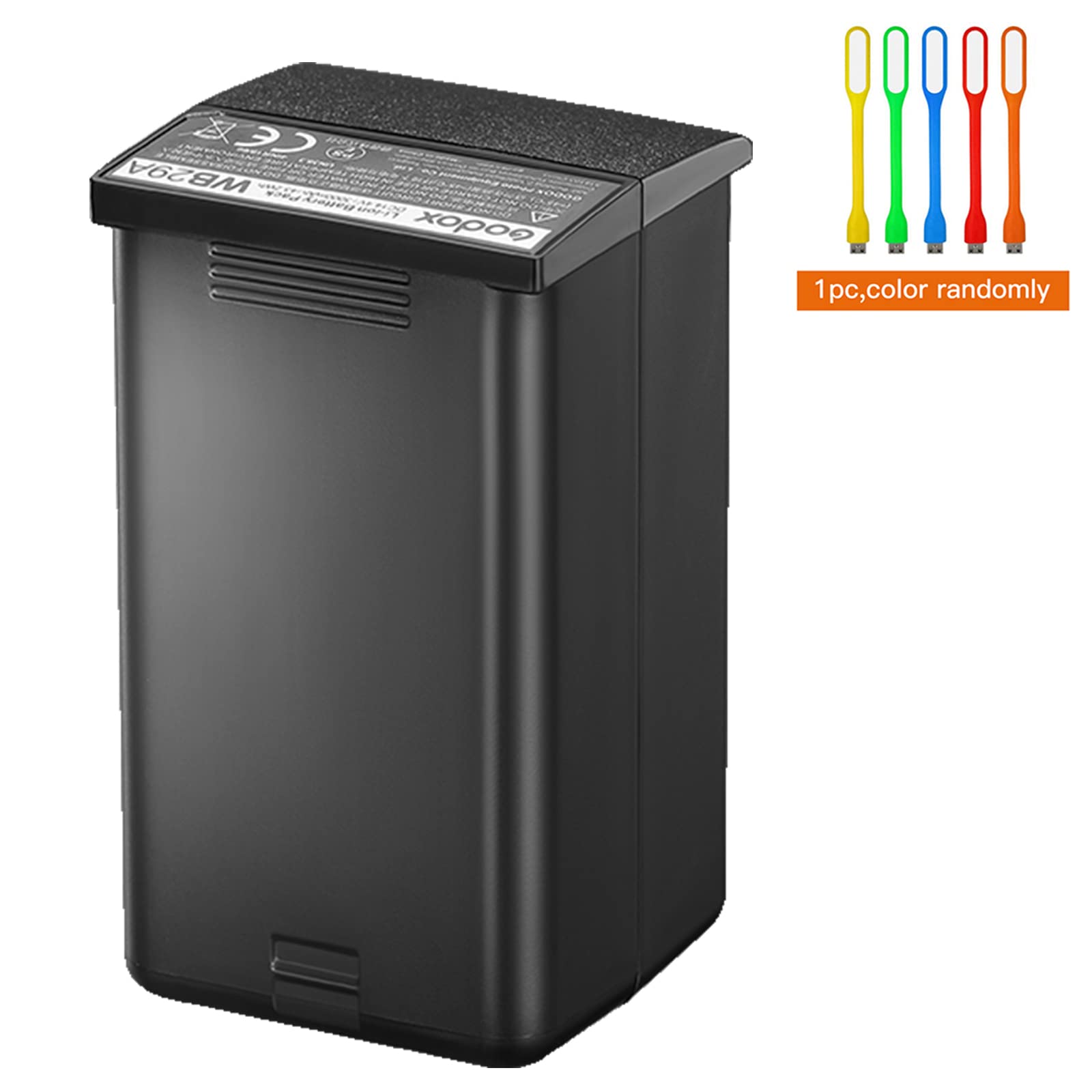 Godox Wb29A 14.4V 3000Mah Replacement Lithium Battery Pack Ad200, Ad200Pro Pocket Flash Light With Usb Led, (Update Version Of W