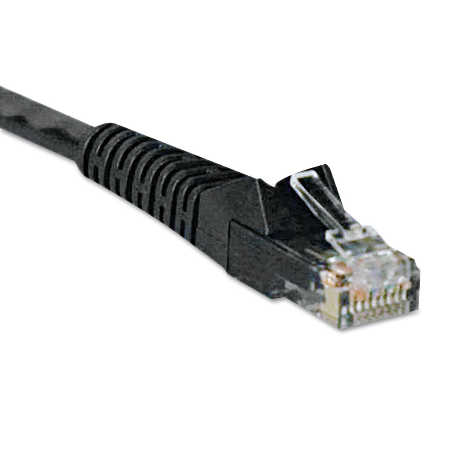 Tripp Lite Cat6 Snagless Molded Patch Cable 7 Ft Black Trpn201007Bk