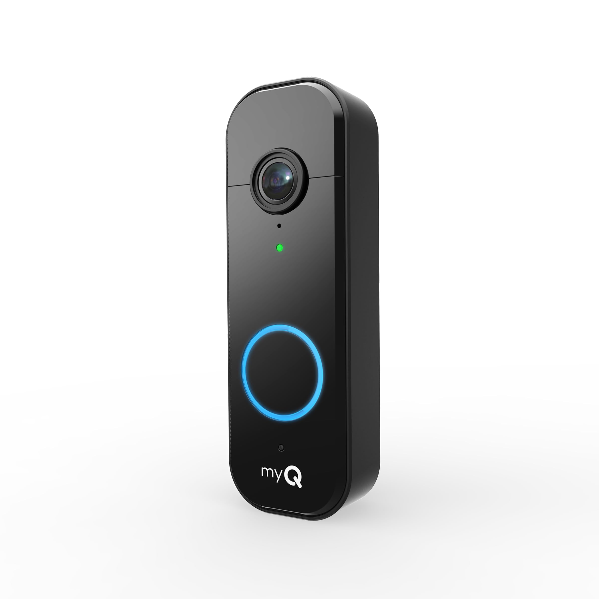 CHAMBERLAIN myQ Video Doorbell | 2K Camera, Battery/Wired, Color Night Vision, Live View with 2-Way Talk, Motion Detection & Rea