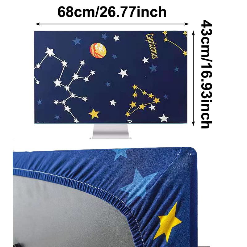 Alhbejt Monitor Dust Cover 26, 27, 28,29 In Anti Static Dustproof Protective Cover For Lcd/Led/Hd Panel Case Computer Sleeve Com