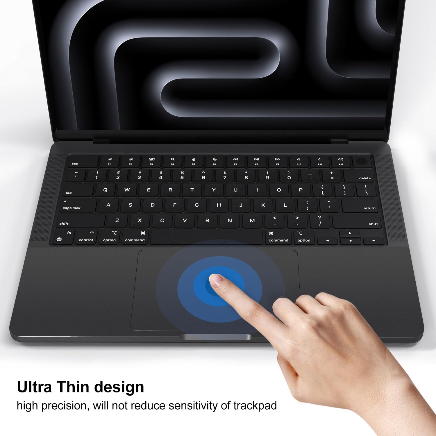 Palm Rest Cover Compatible With 2023 Macbook Pro 14 Inch M3 Chip A2992 Trackpad Protector Touch Pad Cover Skin For 2023 Apple Ma