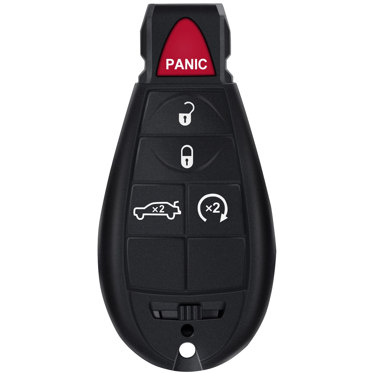 Eccpp 1X 433Mhz Keyless Entry Remote Key Fob Uncut Replacement Fit For Jeep Dodge Chrysler Series M3N5Wy783X