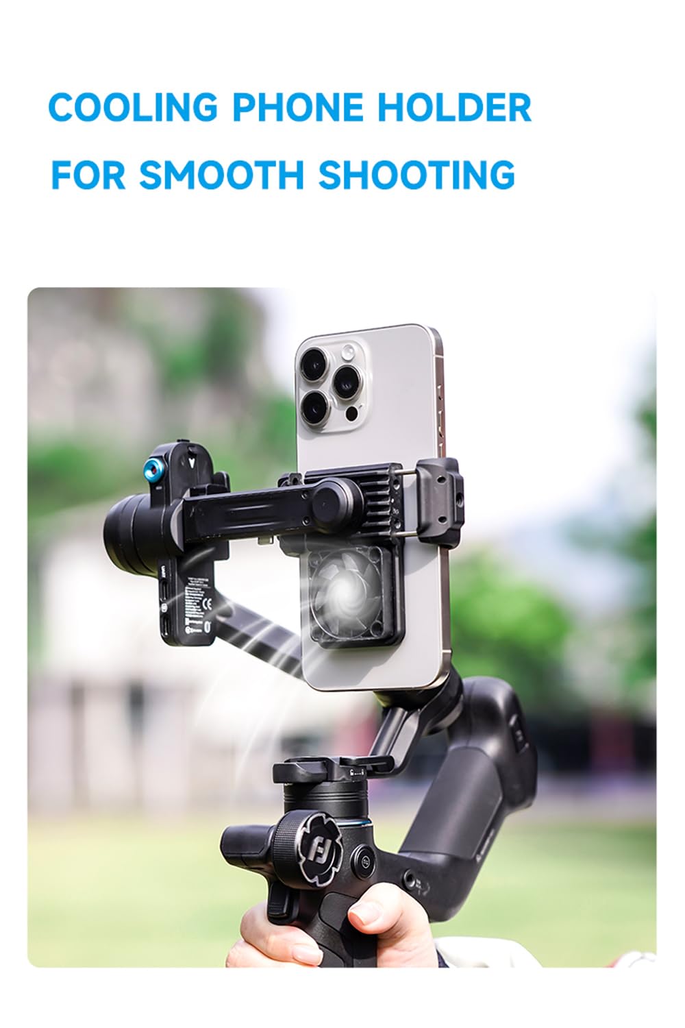 Feiyutech Scorp Mini 3 Gimbal Stabilizer For Smartphone, Built-In Ai Tracking Module & Cooling Fan, 2Kg Payload 3-Axis Phone Gim