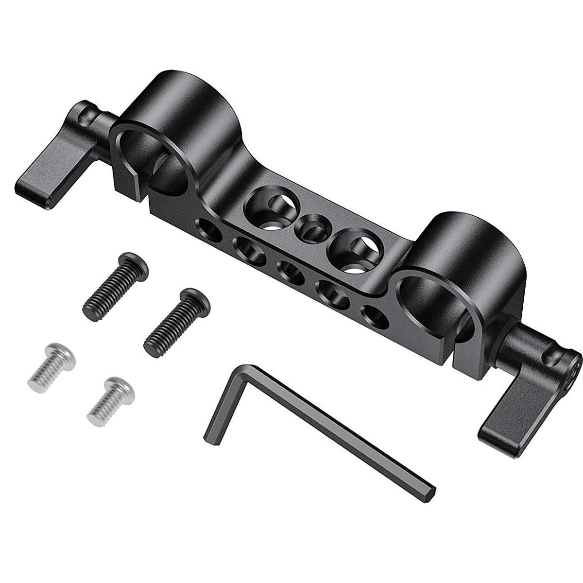 Smallrig Super Lightweight 15Mm Railblock, 15Mm Rod Clamp With 1/4'' 20 Thread For Sony For Canon And Other 15Mm Dslr Camera Rig