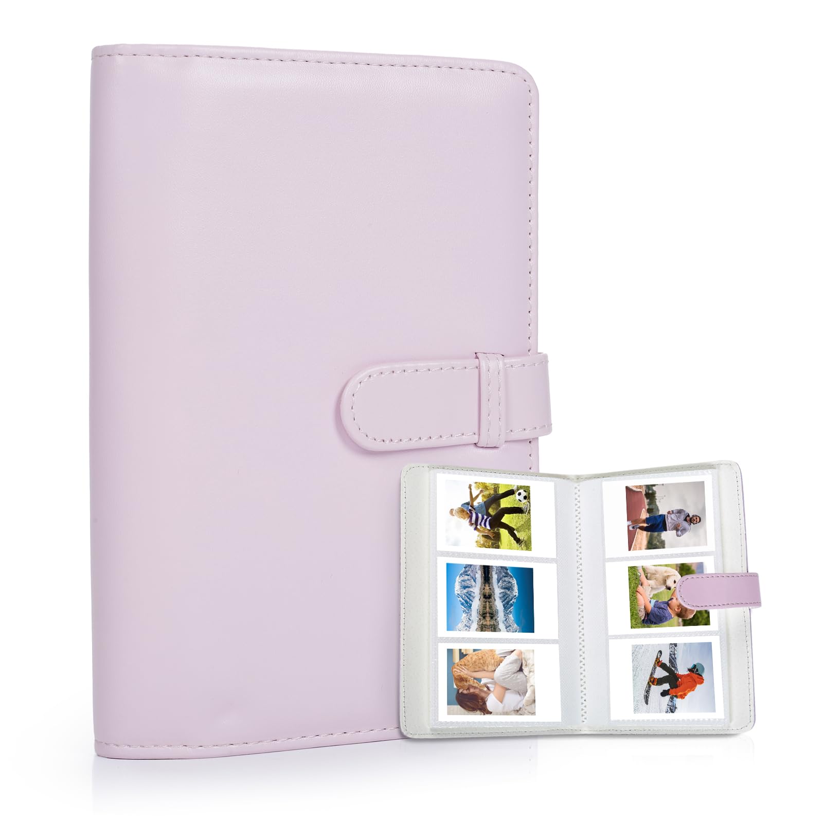 Riosin 108 Pockets Mini Album Compatible With Fujifilm Instax Mini Film, Suitable For Instax Mini 12/11/7+/9/Evo/Link 2, 2X3''Ph