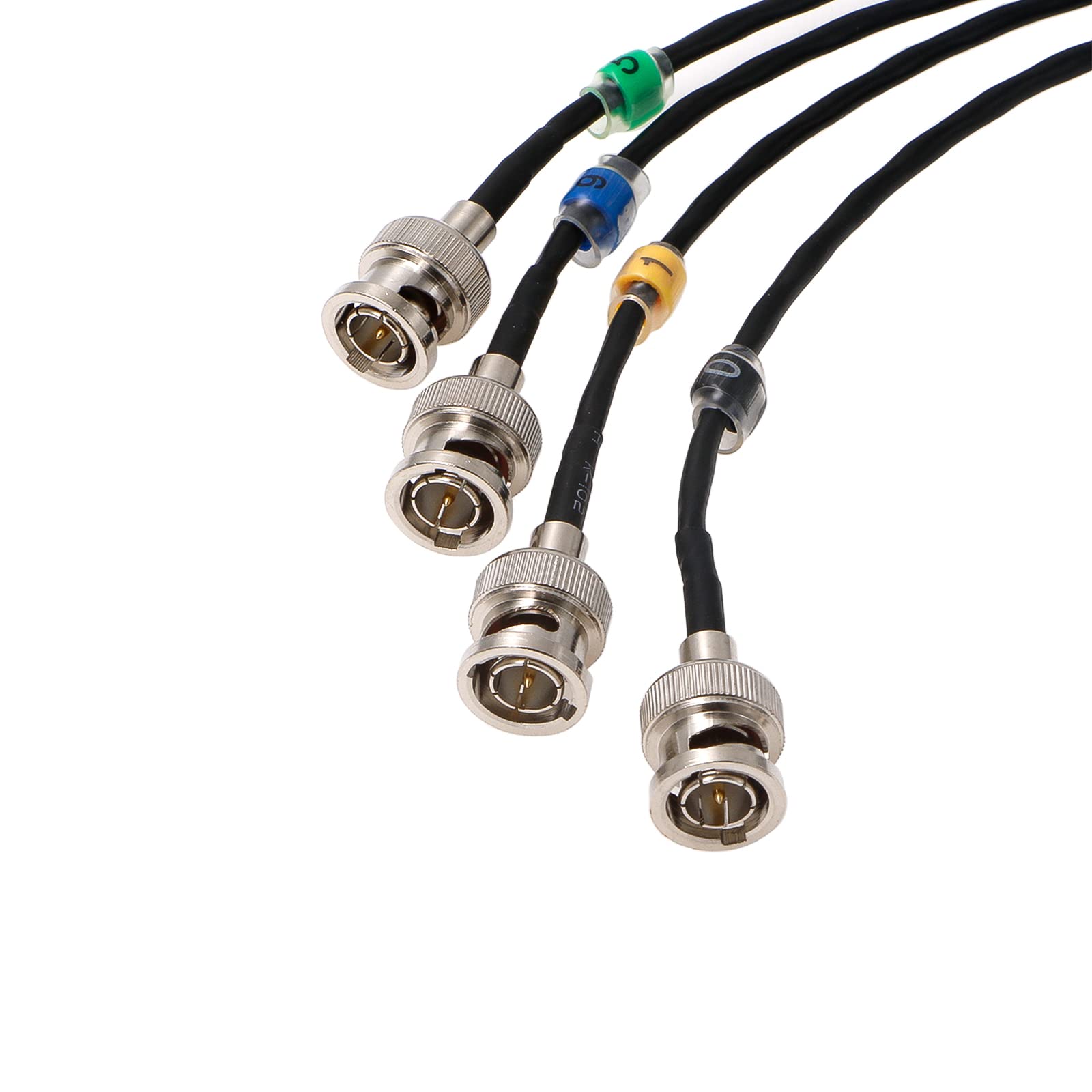 Alvin'S Cables Sync Cable For Red Komodo Straight 9 Pin Male To 4 Ports Bnc For Timecode In| Timecode Out| Genlock| Gpi