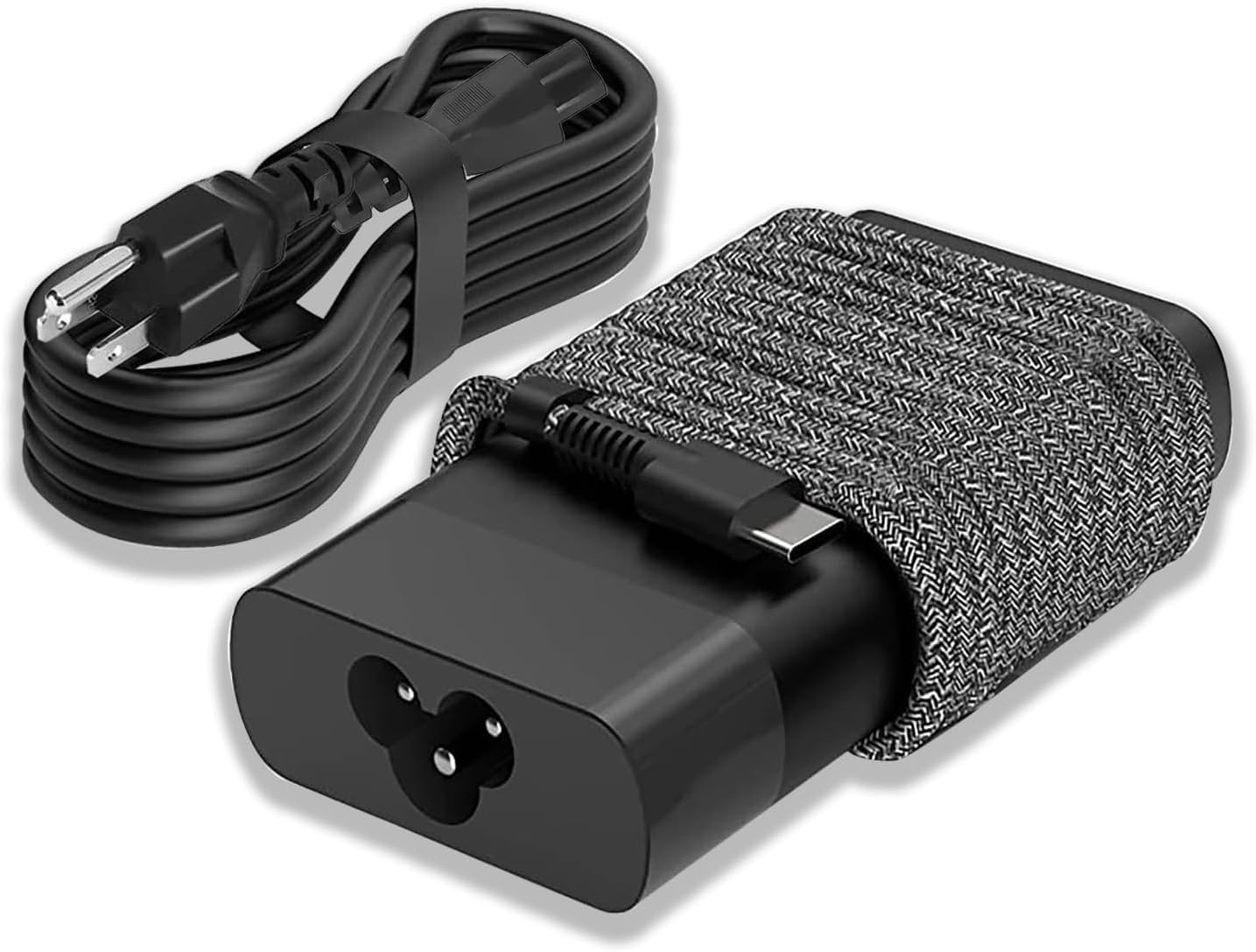 New Slim 65W Usb C Laptop Charger Power Adapter Replacement For Hp Spectre X360 Envy X360 Elitebook Charger Type C For Acer Gateway Chromebook 311 Charger