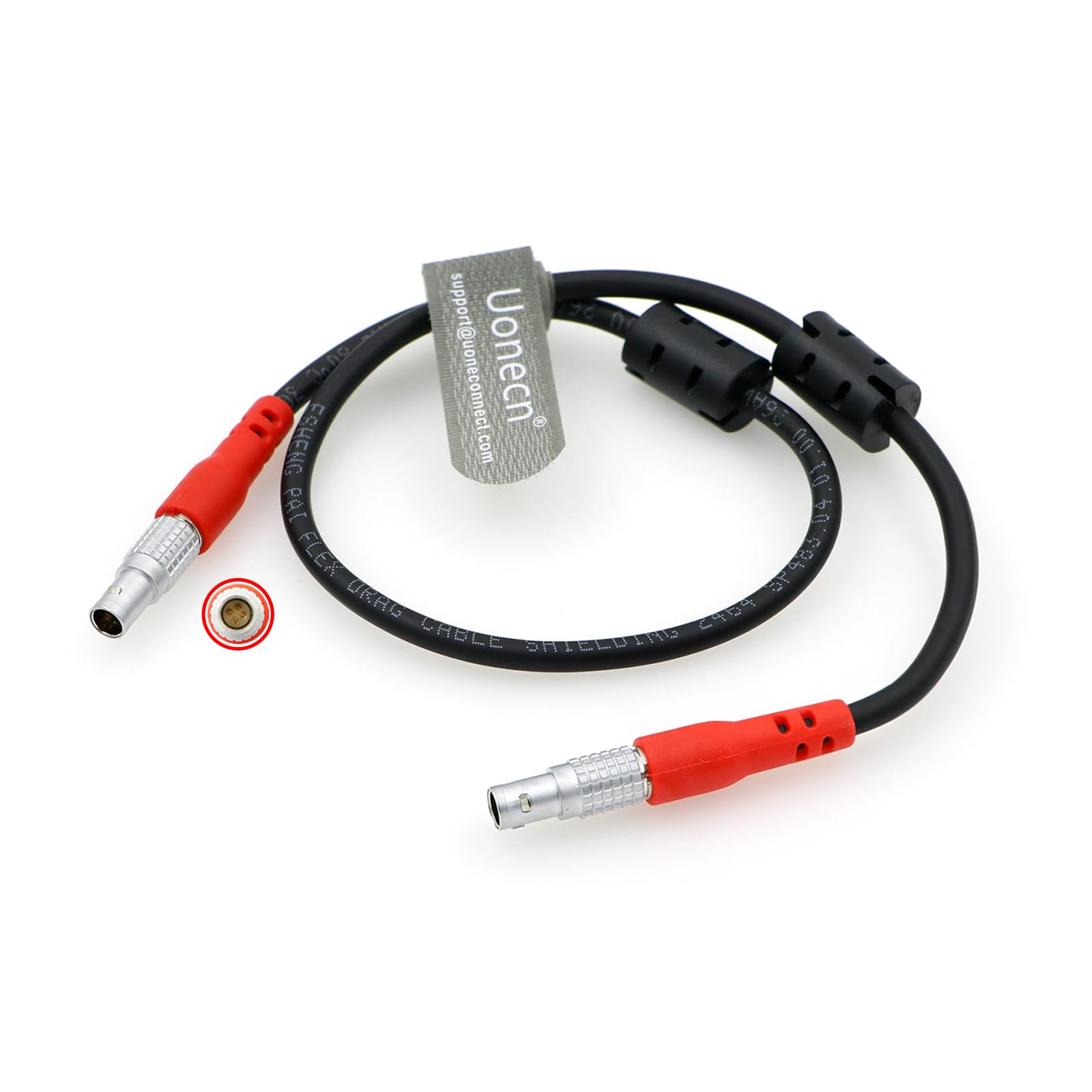 Uonecn Lbus Lens Camera Lens 4 Pin Male Motor Cable For Arri Lbus Fiz Mdr Wireless Focus Cforce