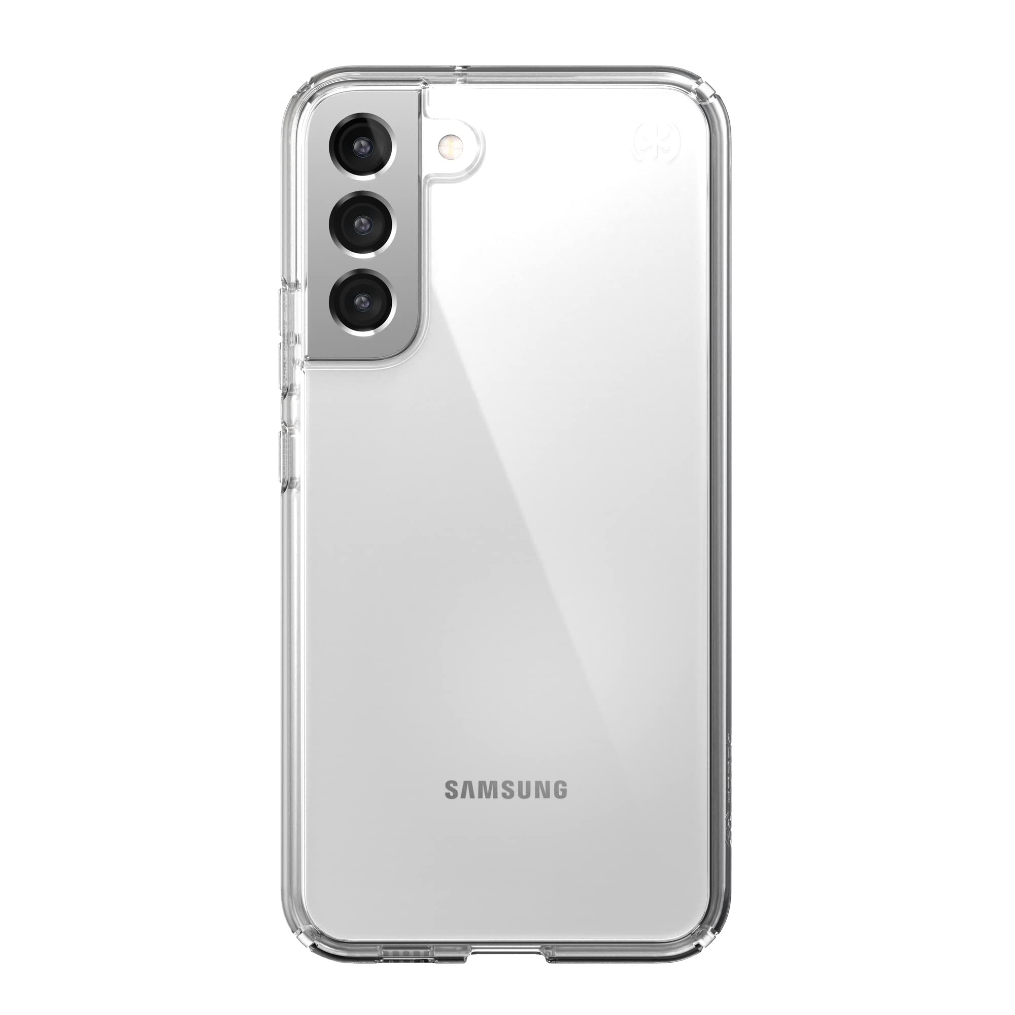 Speck Products Presidio Perfect Clear Samsung Galaxy S22+ Case, Clear/Clear