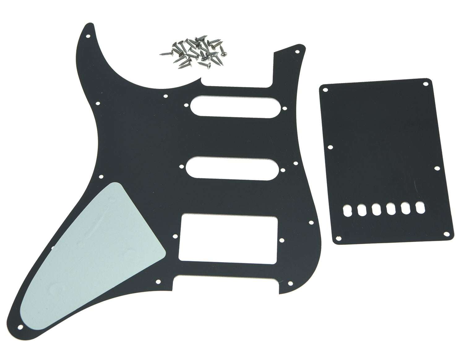 Kaish Guitar Hss Pickguard And Tremolo Cover Fits Yamaha Pacifica Guitar Abalone Pearl