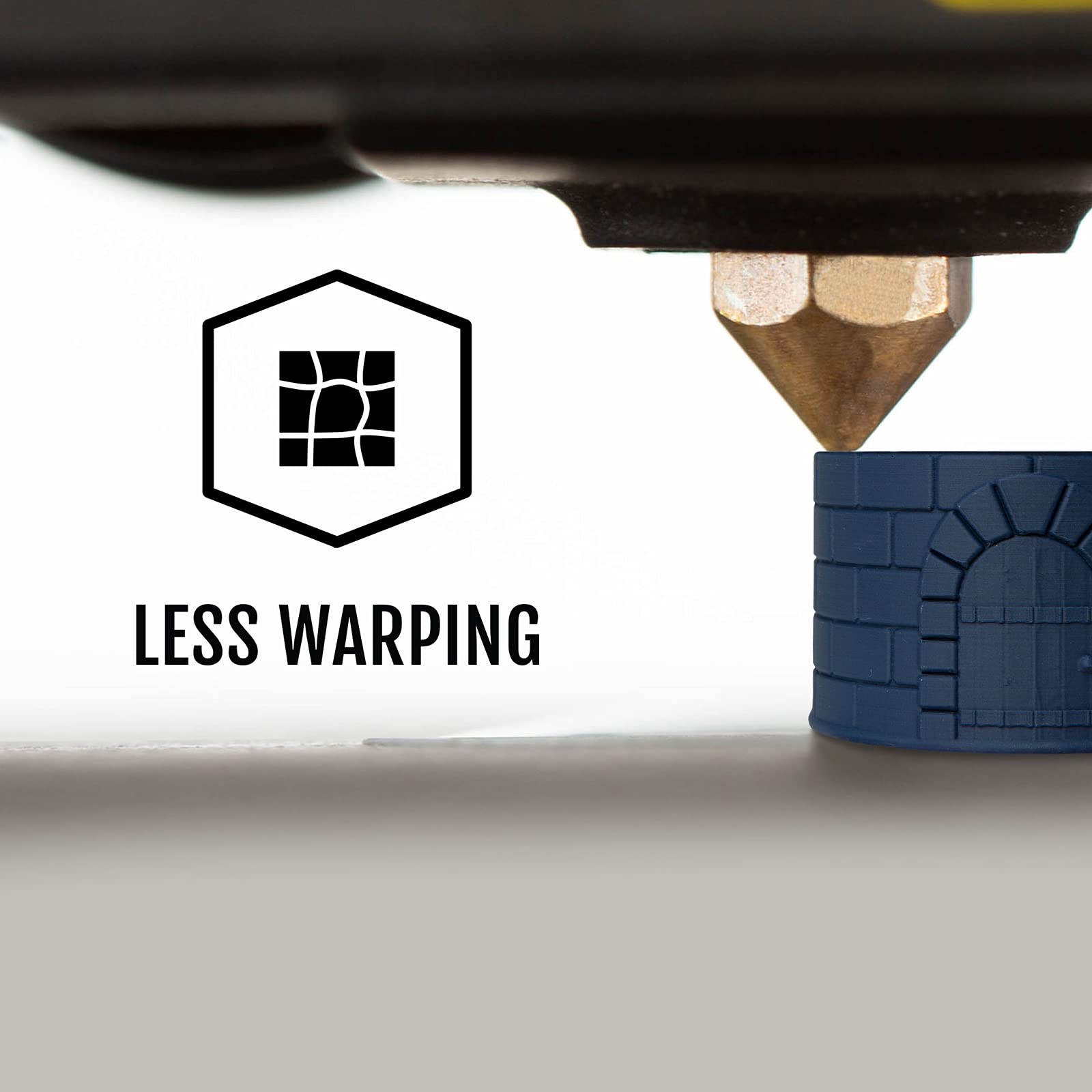 Hatchbox Matte Pla 3D Printer Filament, Dimensional Accuracy +/  0.03 Mm, 1 Kg Spool, 1.75 Mm, Navy