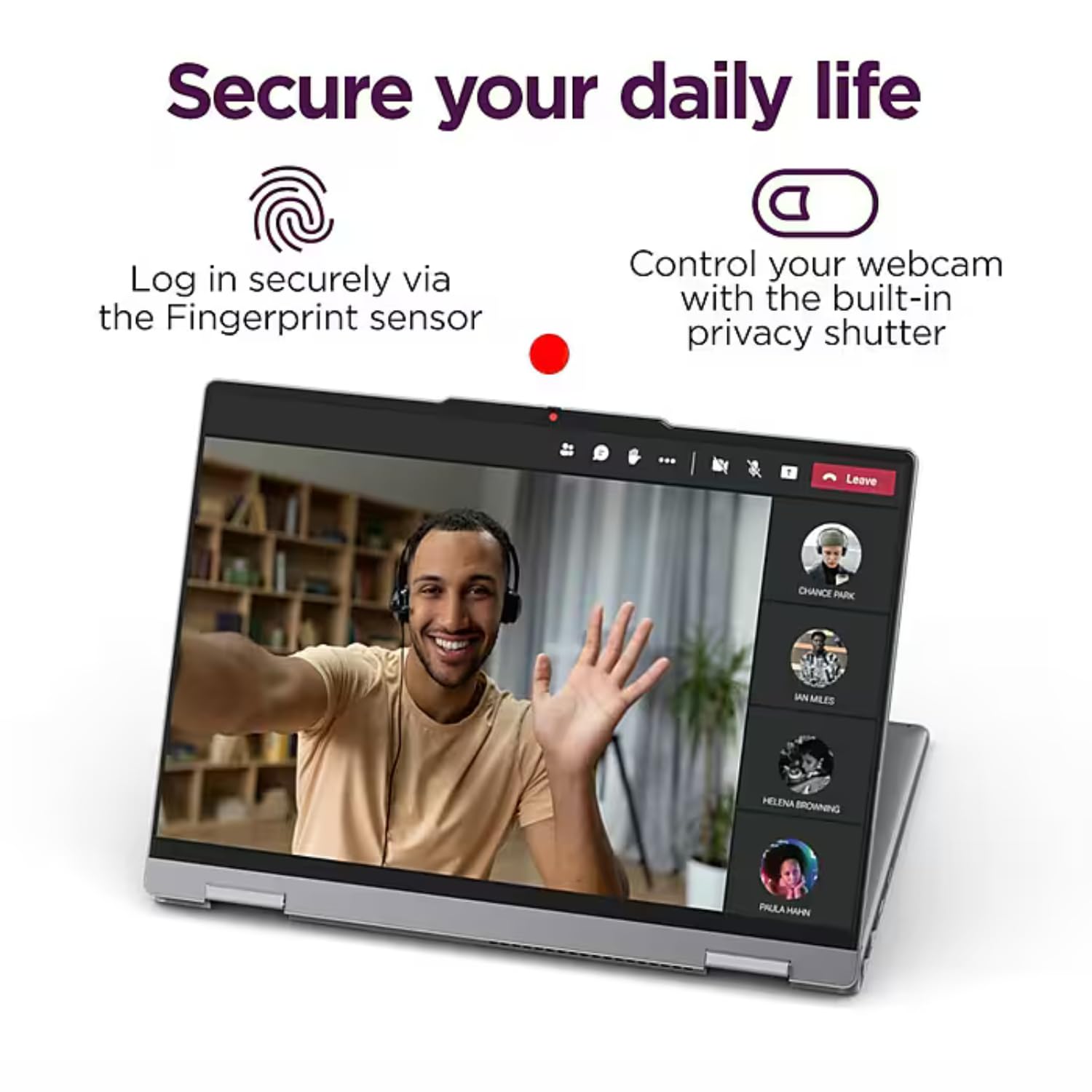 Lenovo Ideapad 5 14 Touch Ryzen 7 Business 2-In-1 Laptop, 14 Fhd+ Touchscreen, Amd Ryzen 7 8845Hs, 16Gb Ram, 1Tb Ssd, Fp Reader,