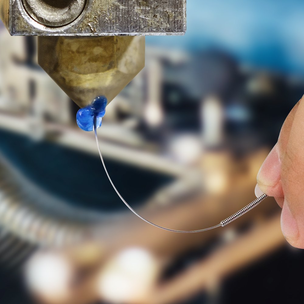 3D Printer Nozzle Cleaning Tool Kit   0.4Mm 0.35Mm Needles Tweezers Filament Clog Cleaner Accessories Part Drill Bits 27Pcs Mika