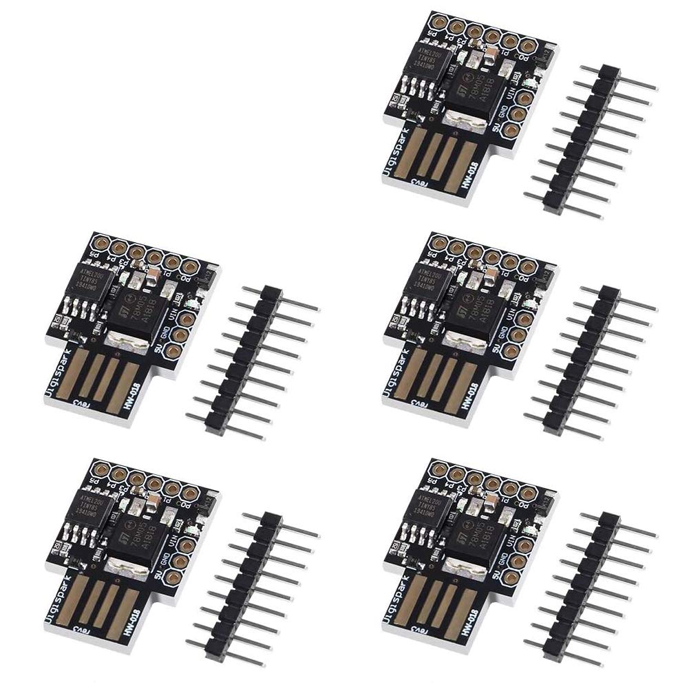 Aitrip 5Pcs Digispark Kickstarter Attiny85 General Micro Usb Development Board For Arduino
