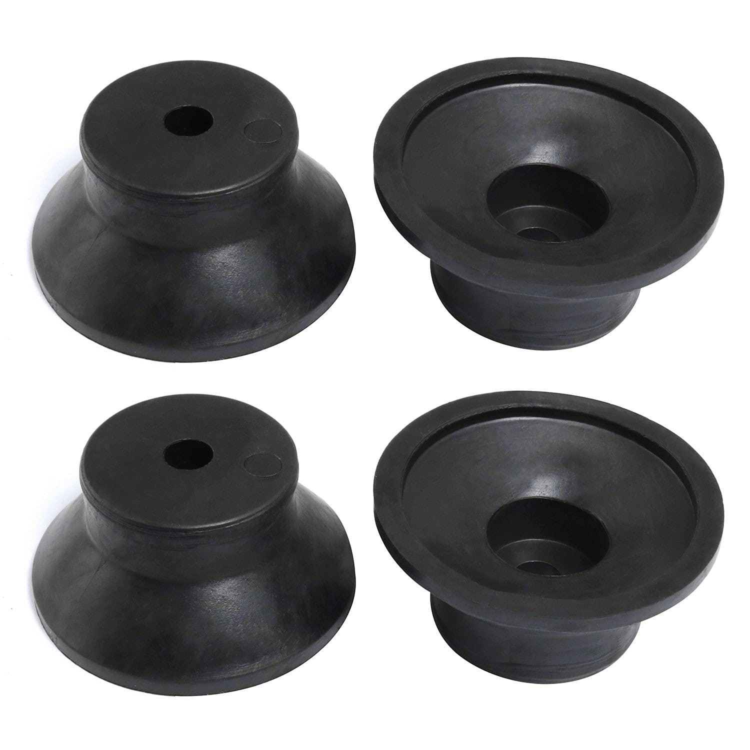 Zzlzx 4Pcs 3D Printer Feet, Air Compressor Rubber Feet, Replacement Foot Pad, Shock Absorption Rubber Cushion For Vacuum Pump Oi