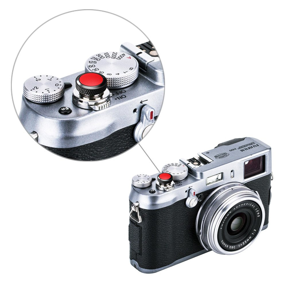 Jjc Camera Soft Release Button, Shutter Button For Fuji Fujifilm X T5 X T4 X T3 X T2 X T30 X T30 Ii X T20 X Pro3 X100V X00Vi X E
