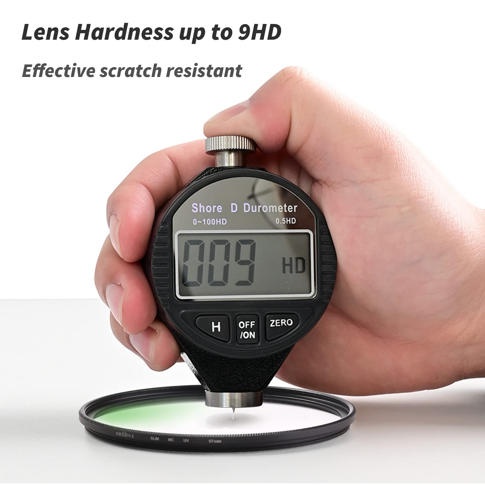 Green.L 95Mm Mc Uv Filter,Ultra Slim Protection Filter, Scratch Resistant Multi Coated Uv Filter 95Mm For Camera Lens