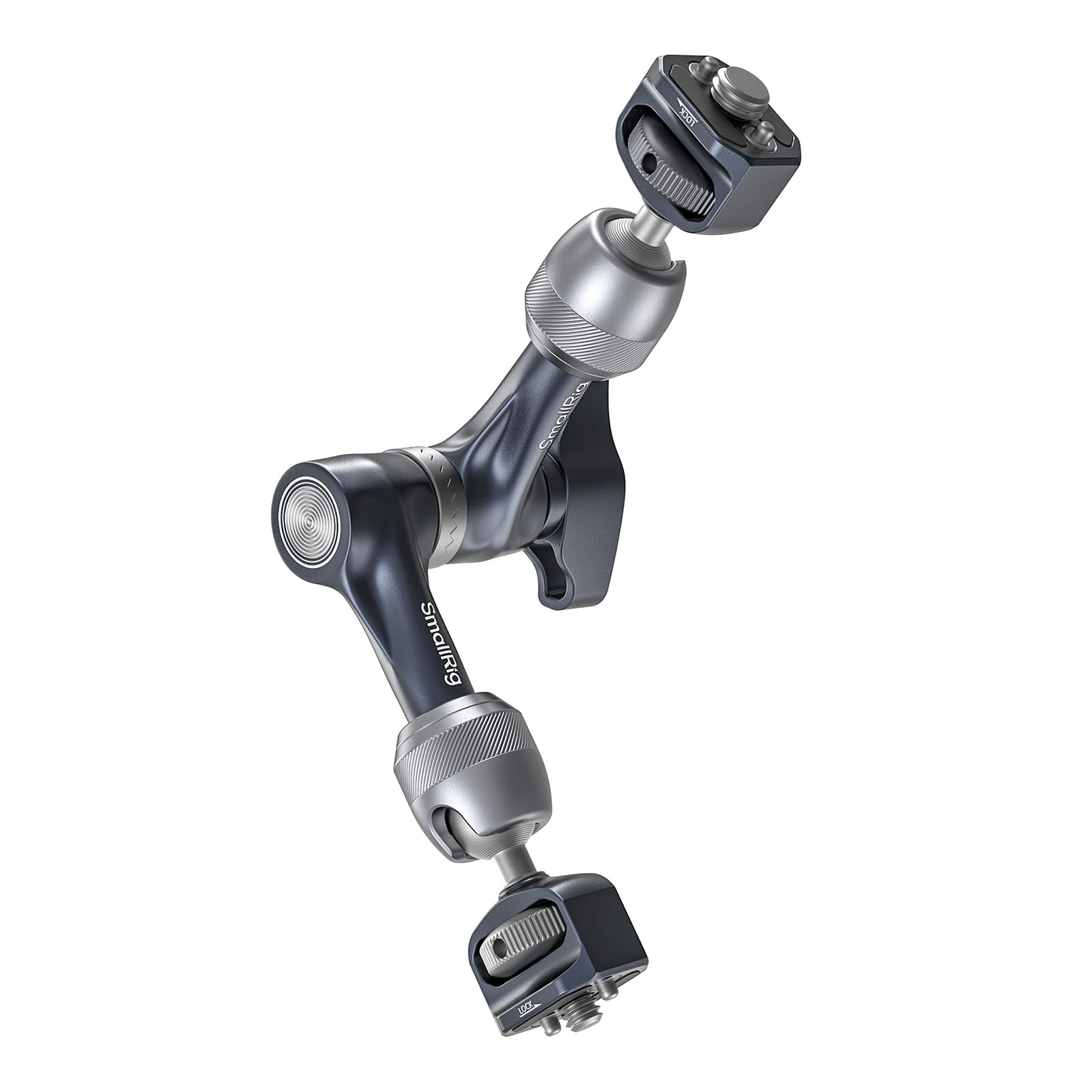 SMALLRIG 7 Rosette Magic Arm, Camera Monitor Mount, Articulating Arm with 1/4-20 and 3/8-16 Locating Screw for ARRI, Max Load Ca