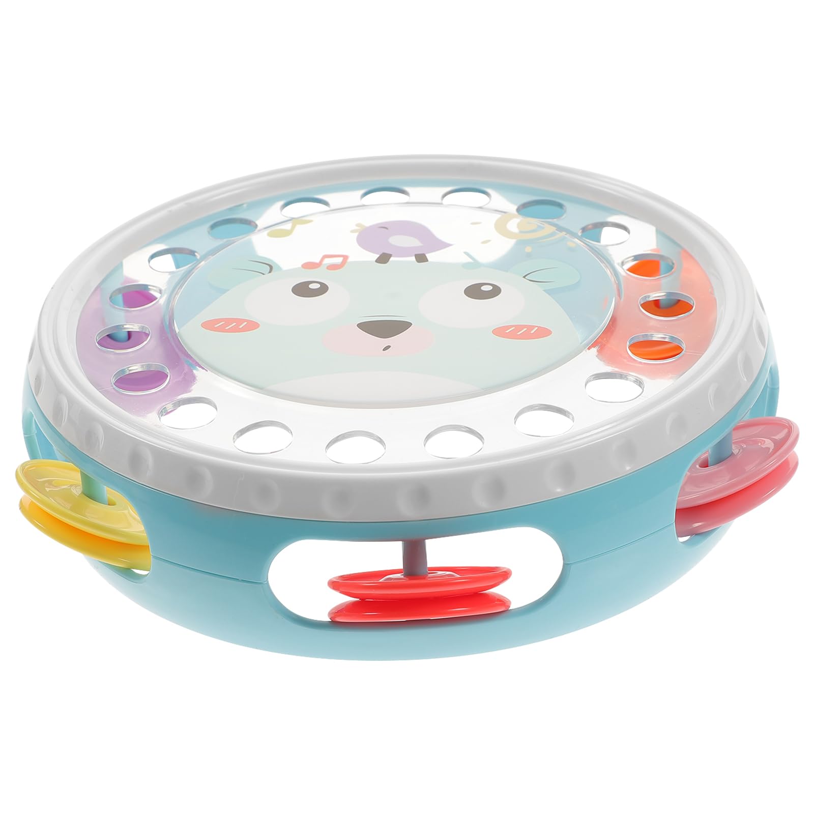 SUPVOX Instrumentos Musicales Para Adultos Children Clapping Tambourine Hand Bells for Aldult Hand Shaking Tambourine Hand Drum 