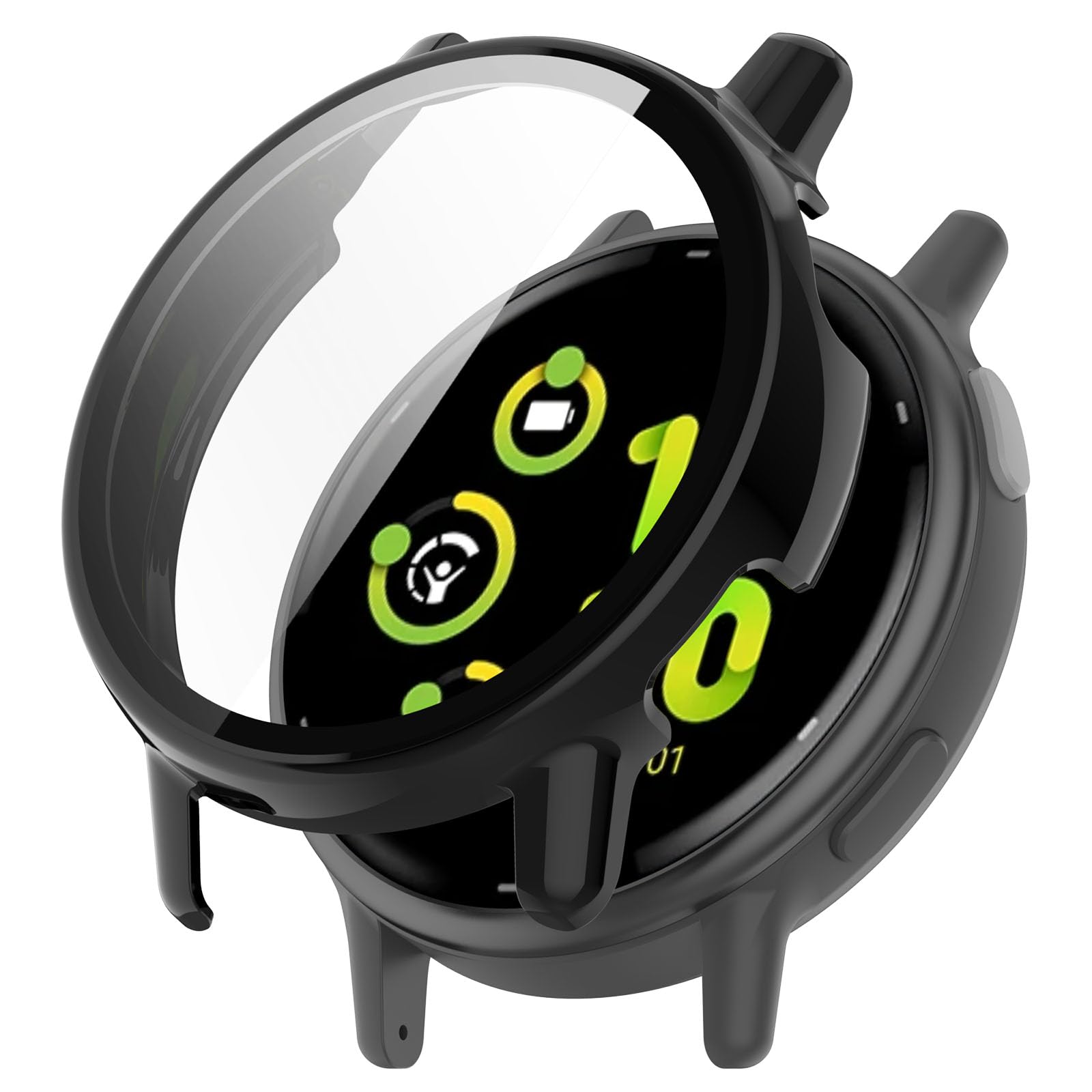 Tencloud Screen Protector Compatible With Garmin Vivoactive 5 Cases (42Mm) Smartwatch Case Scratched Full Cover Screen Protector