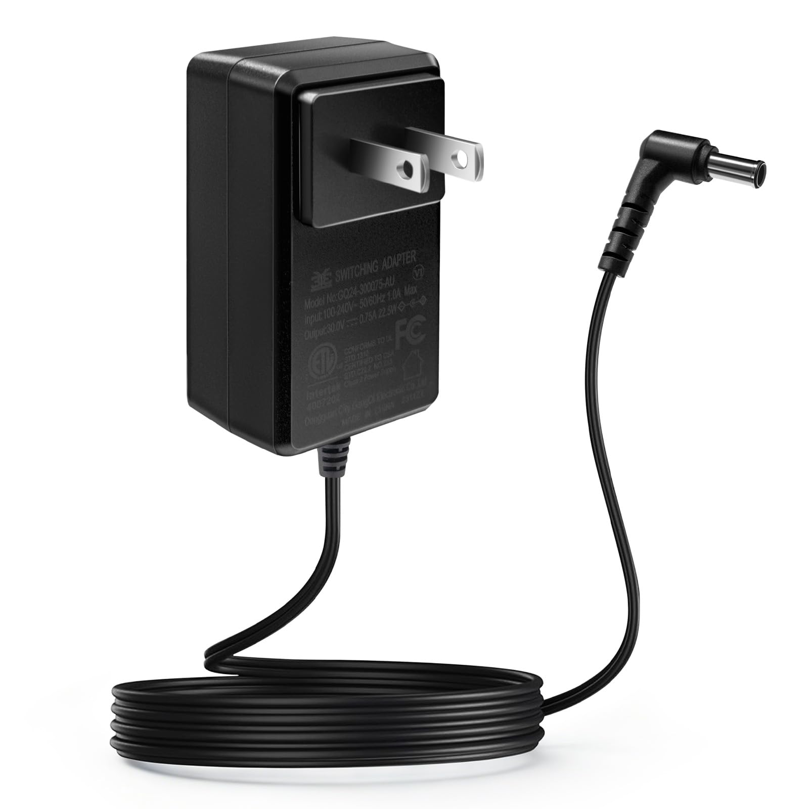 GOXX Fast Charger for Bissell PowerClean FurGuard 280W Battery 4141 & FurFinder 200W Battery 4143, 0.75A, 110V