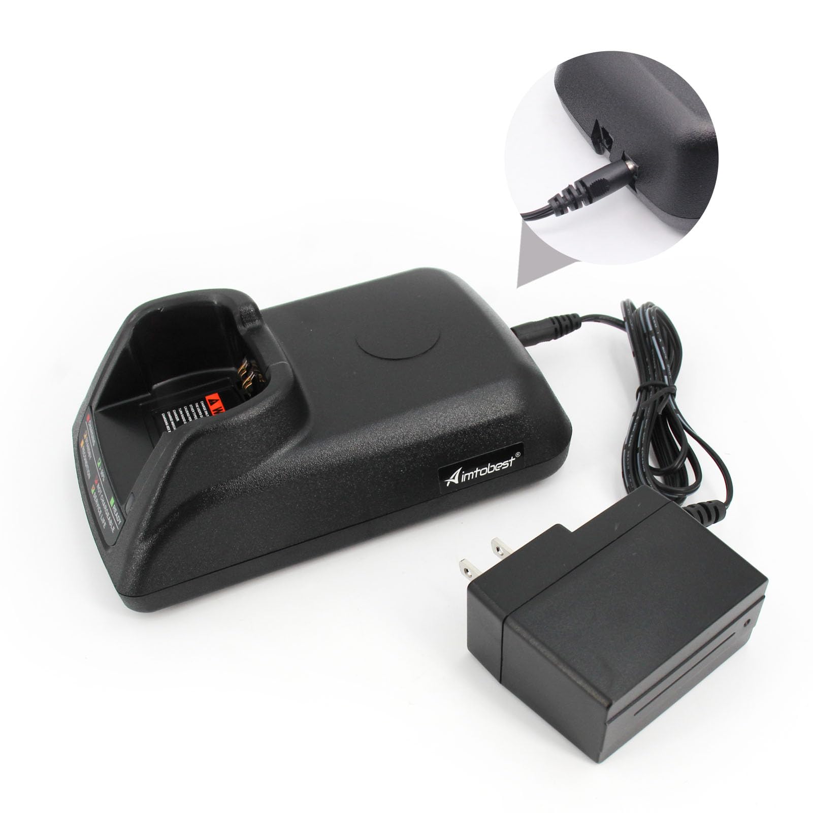 Aimtobest Nntn7079A No Impres Charger Compatible For Motorola Apx6000 Apx7000 Apx8000 Apx6000Xe Apx7000Xe Apx8000Xe Radio Nntn7038 Nntn7038A Nntn8930A