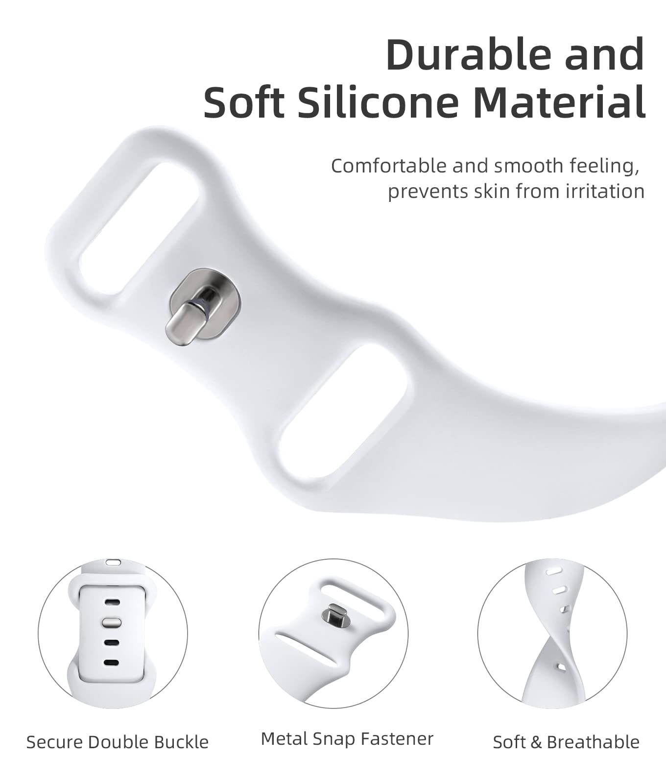 Geak Compatible With Apple Watch Bands For Women Men 40Mm 38Mm 41Mm 42Mm Series 10, Sport Strap For Iwatch Bands For Women Men S