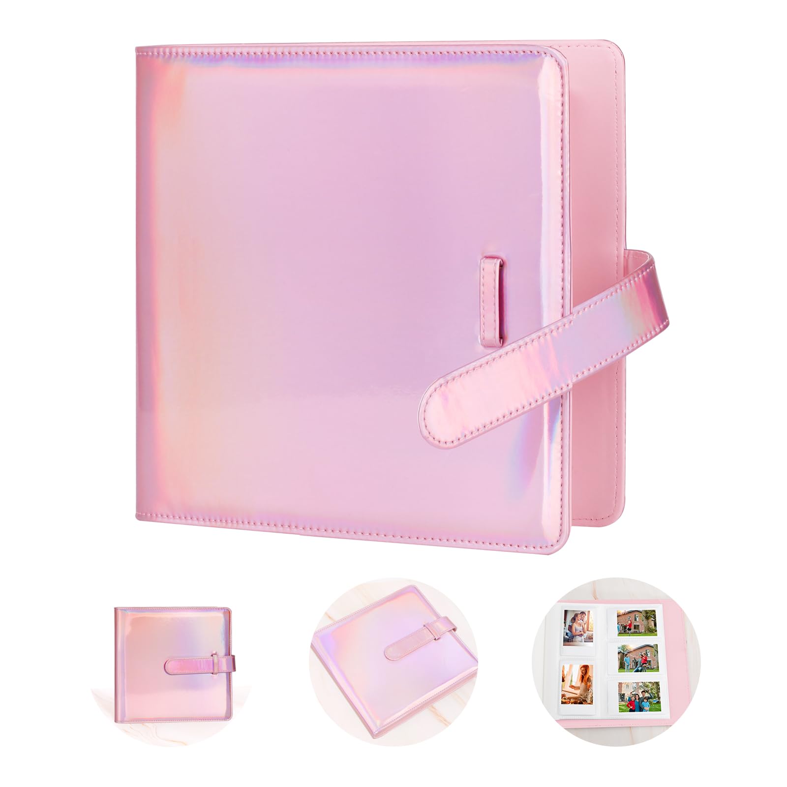 360 Pockets Photo Album For Fujifilm Instax Mini 12 11 9 8+ 8 90 40 Evo Instant Camera, For Polaroid Snap/Pic 300/Z2300/ Socialm