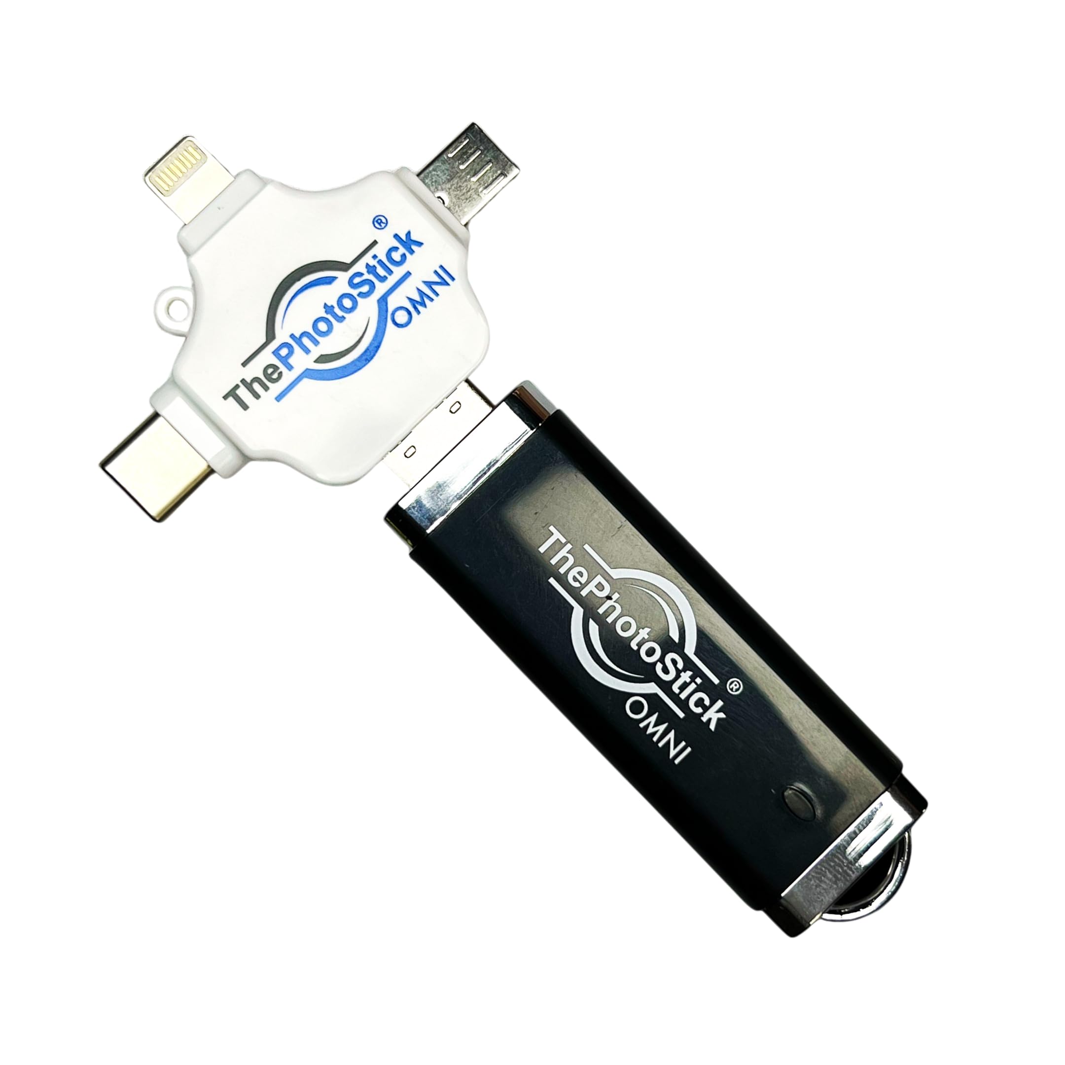 Thephotostick Omni 128Gb   Secure Photo & Video Backup And Transfer | Usb & Multiport Connection | Integrated Software | Portabl