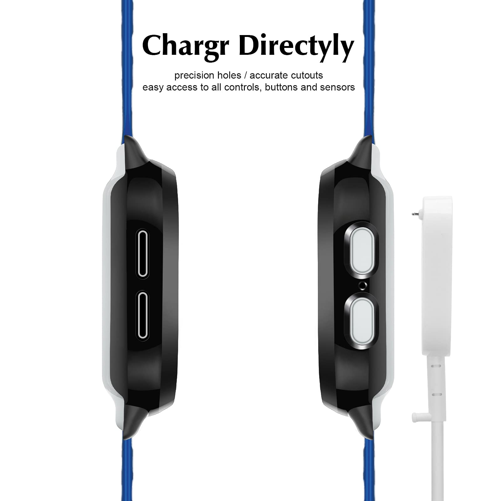 [3 Pack] Snyeest Case Compatible For Gizmo Watch 2 Screen Protector For Kids, Tempered Glass Case Only Compatible For Verizon Gi