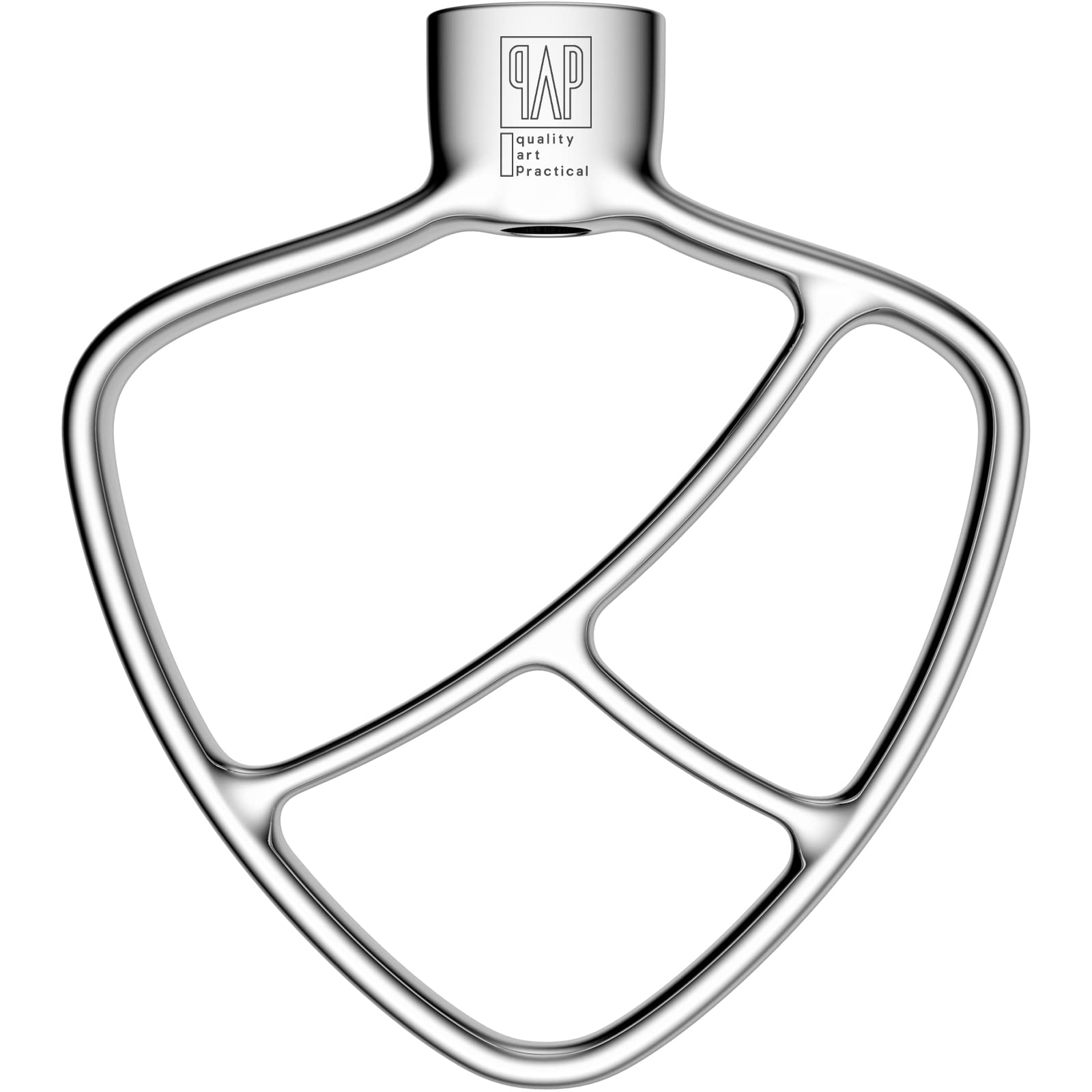 Flat Beater Replacement For Kitchenaid 4.5 5 Qt. Tilt Head Stand Mixers 18/8 Stainless Steel Accessories/No Coating/Dishwasher S