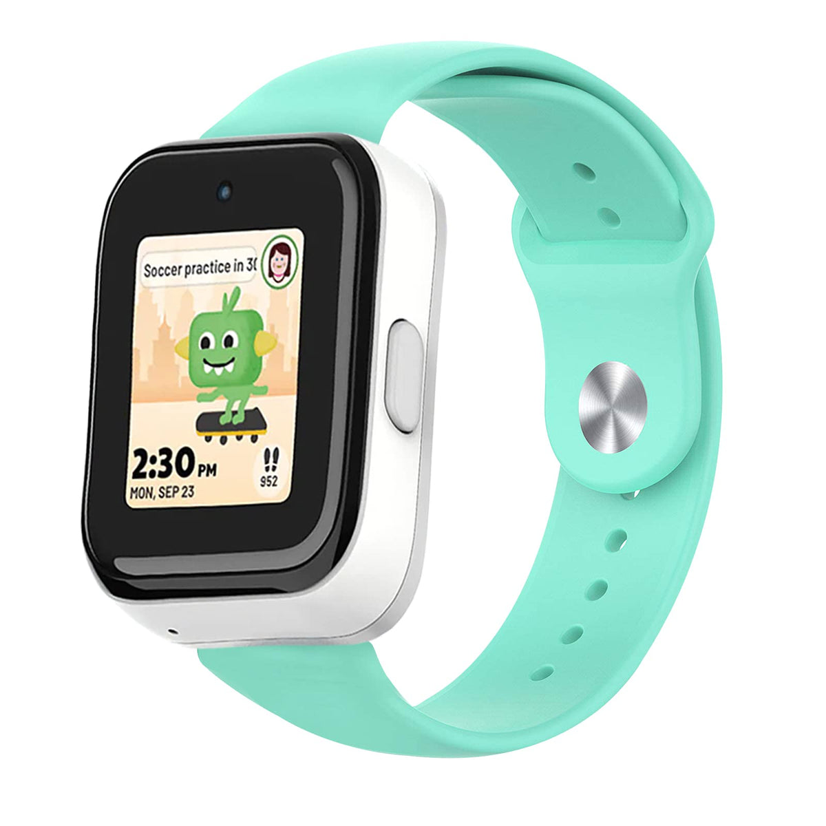 Newjourney For Syncup Kids Watch Band Replacement, Soft Silicone Watch Bands Compatible With T Mobile Syncup Kids Watch For Boys