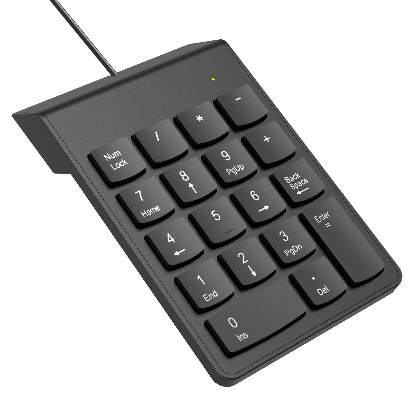 Usb Numeric Keypad Numpad Portable Slim Mini 10 Key Number Pad Keyboard For Laptop Desktop Computer Pc, Compatible With Chromebo