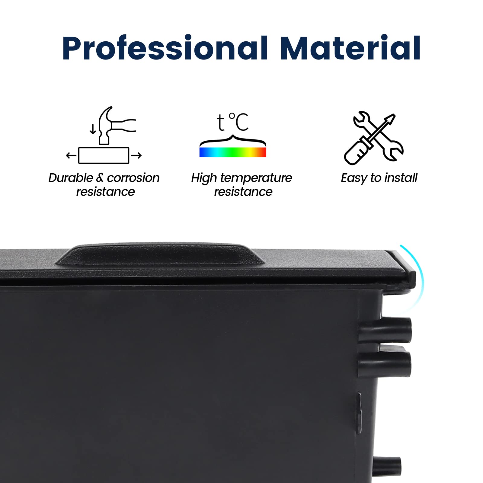 Red Wolf Universal Single Din Car Dash Radio Storage Box One Din Stereo Drawer Kit Dash Trim Install Pocket