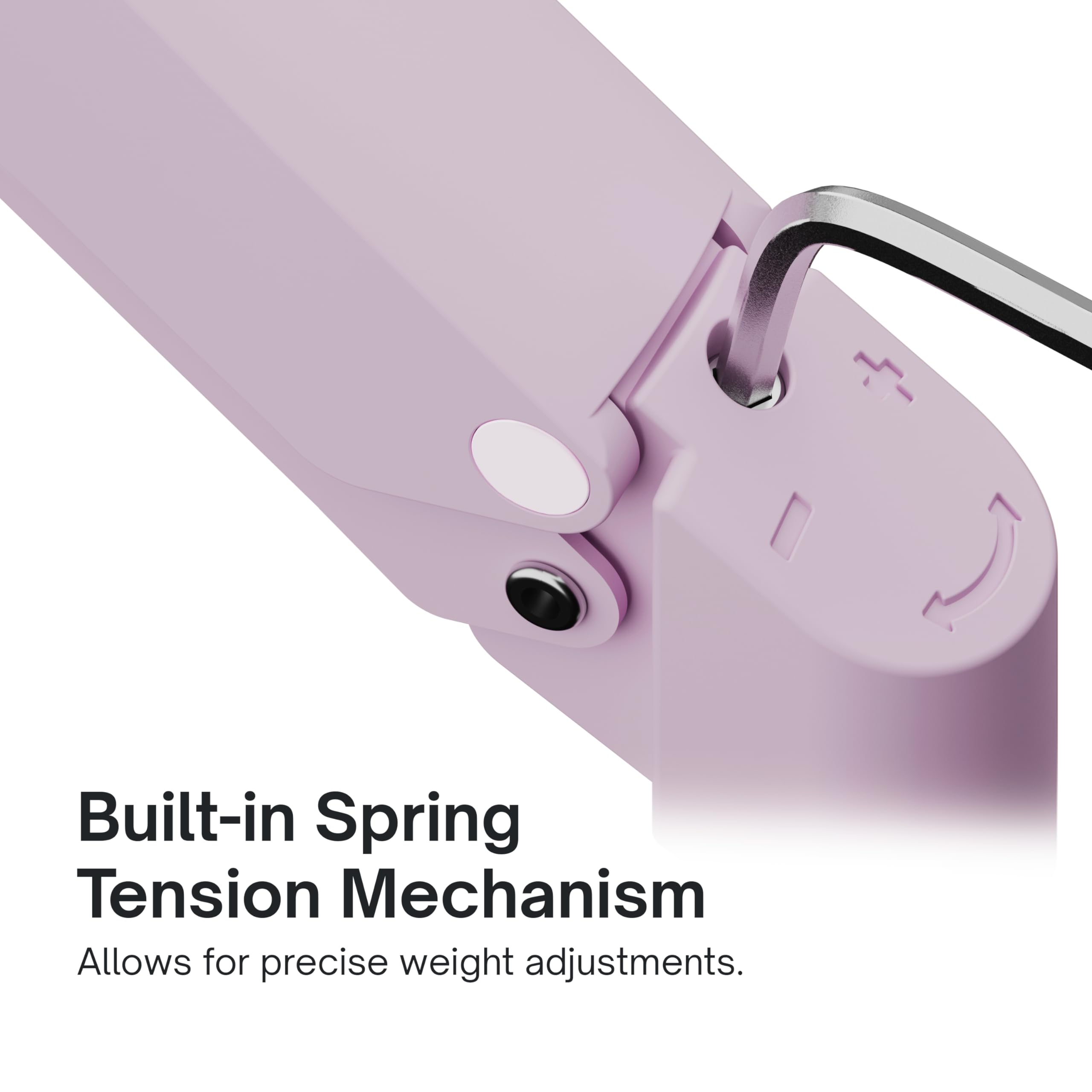 Pixio Ps1S Wave Pink Single Monitor Arm Stand Desk Mount   Fits Up To 32 Inches Monitors And Up To 19.8Lbs. Vesa Compatibility And Integrated Cable Management