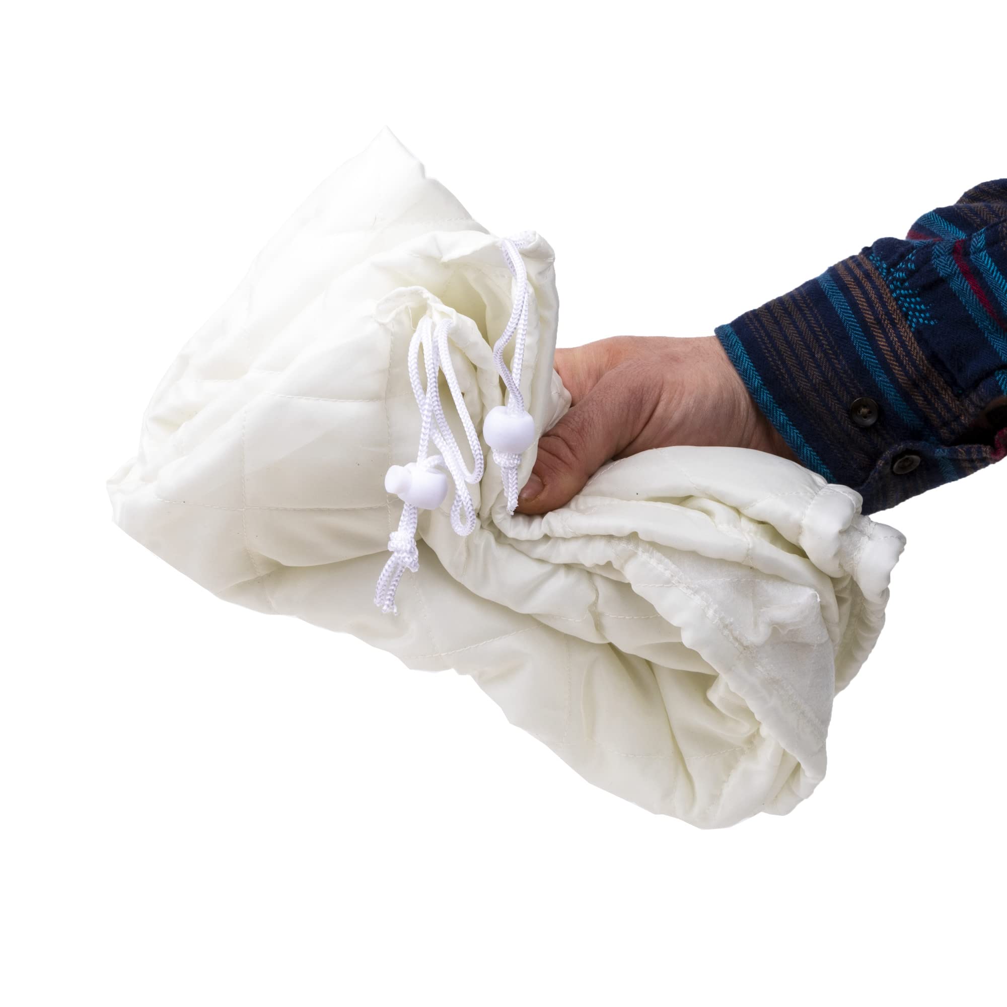 Duck Brand Indoor Air Conditioner Cover, White, 20 X 28 Inches, 284430